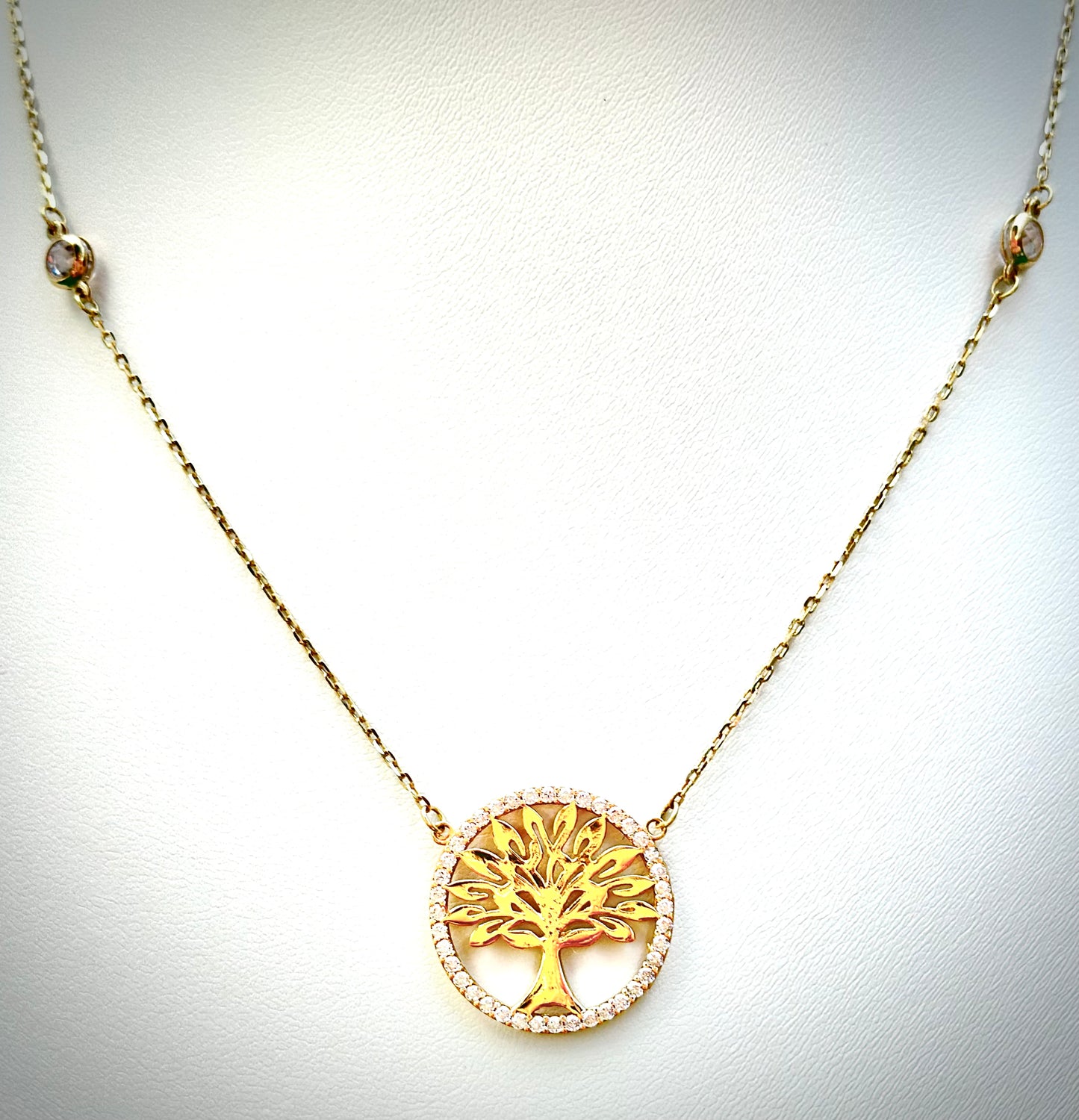 18kt Life Tree Necklace