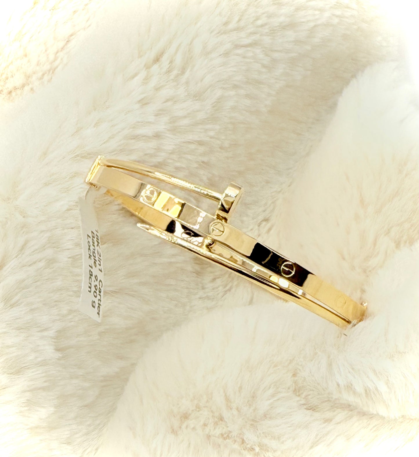 18k Designer Bangle