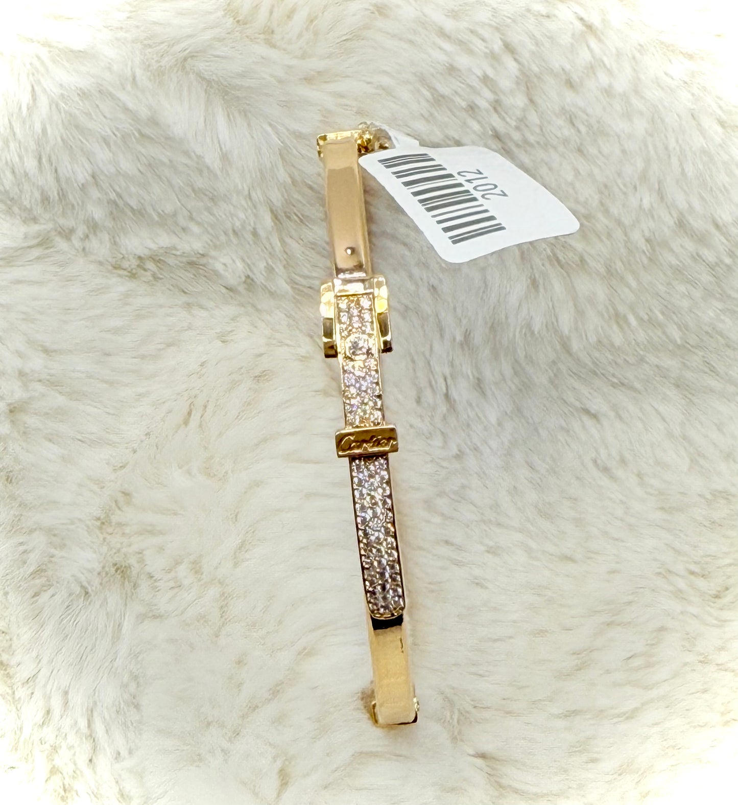 18K Rose Gold Belt Bangle