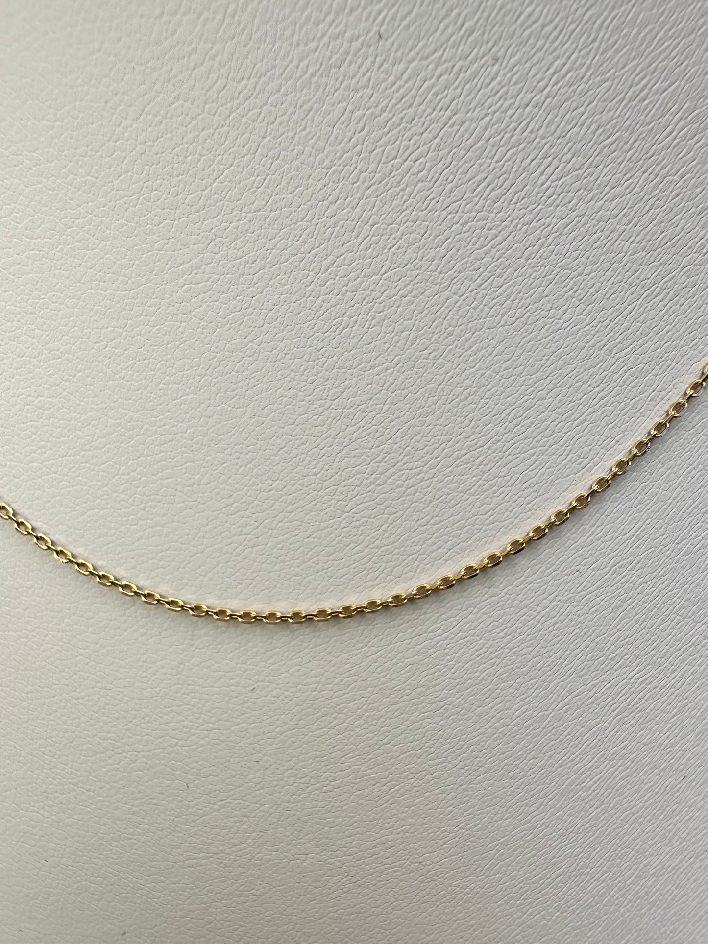18kt Anchor Chain