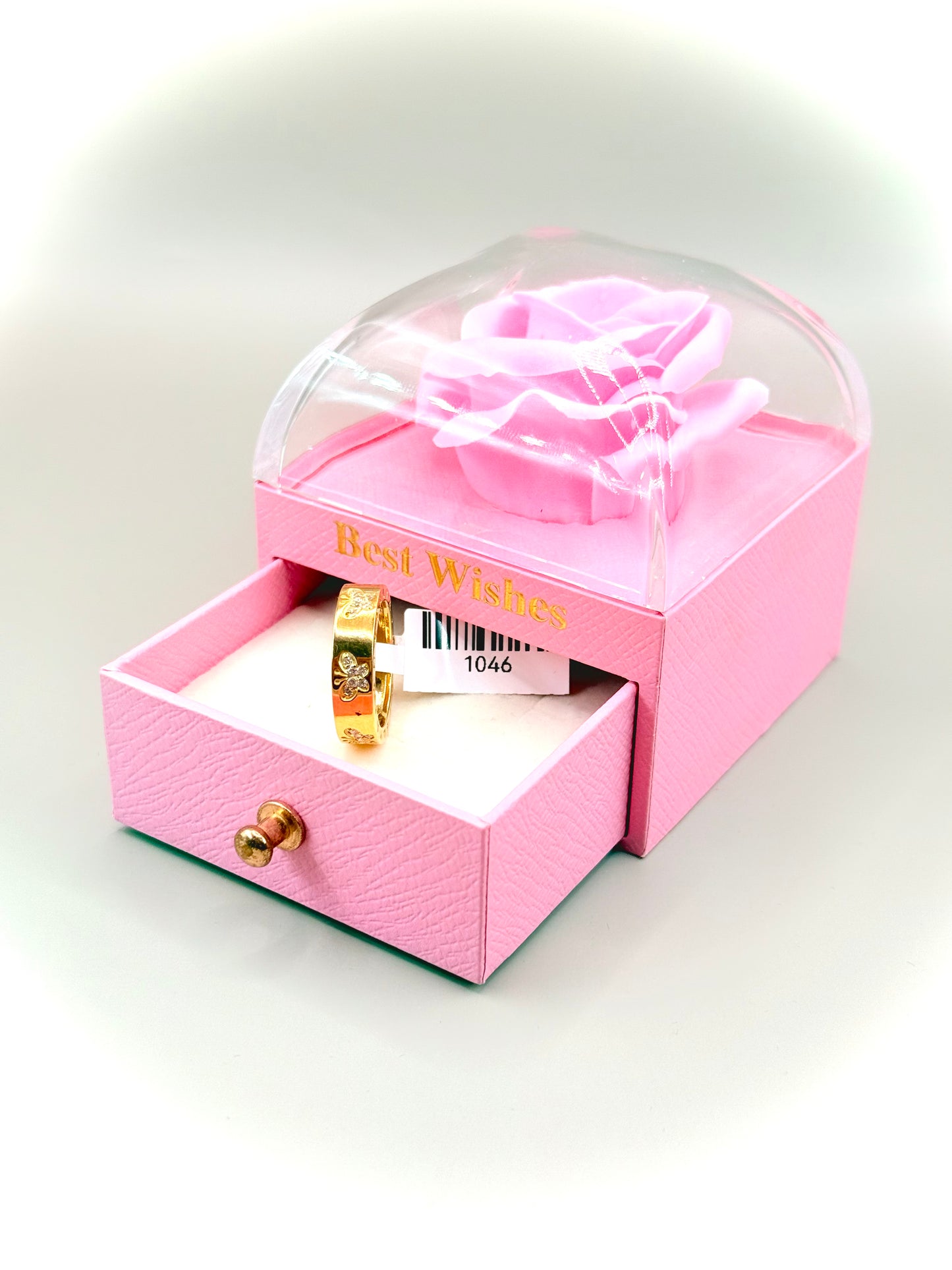 18kt CZ Butterfly Wedder