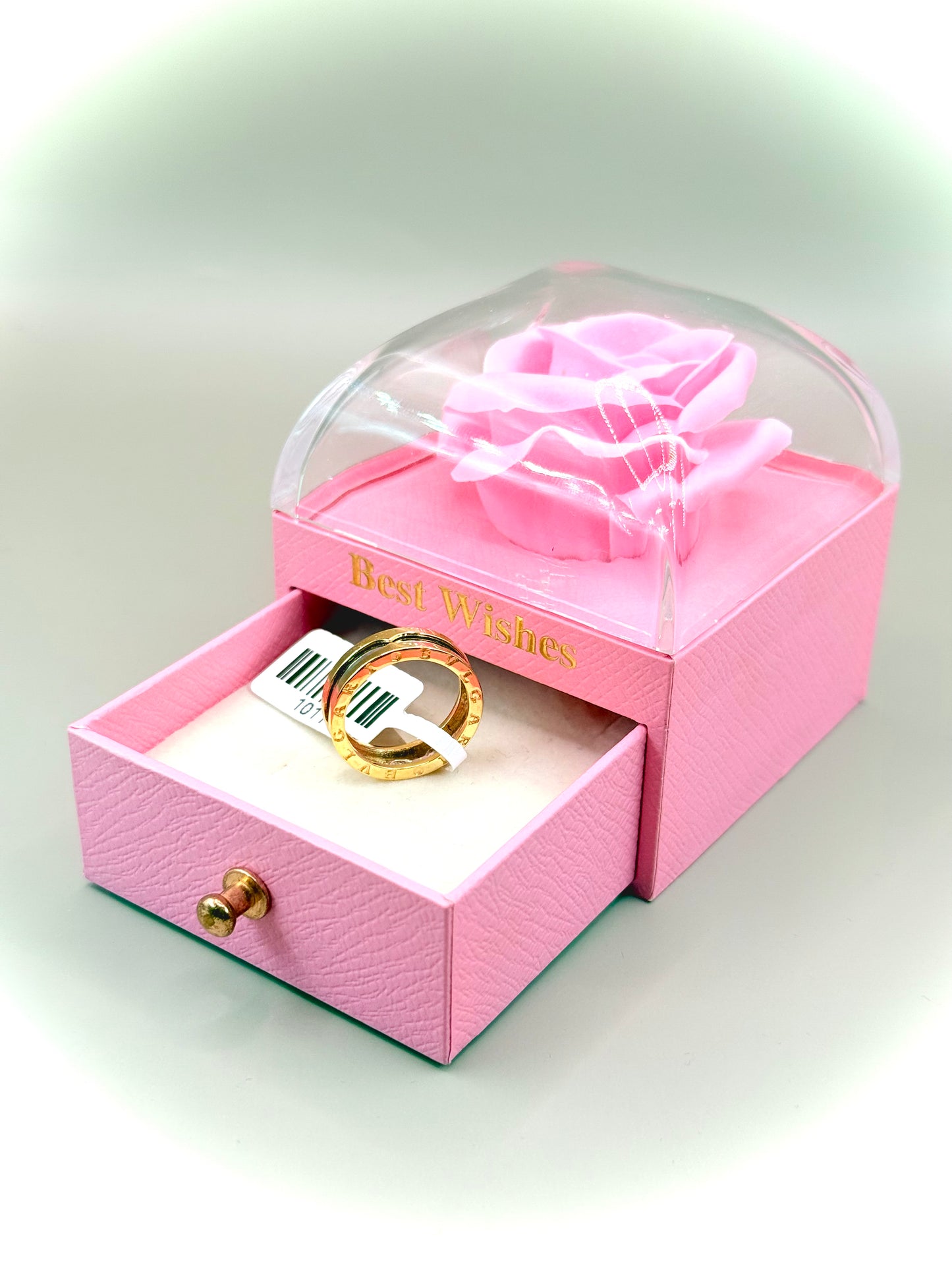 18kt Bou. band 2 Tone Wedder