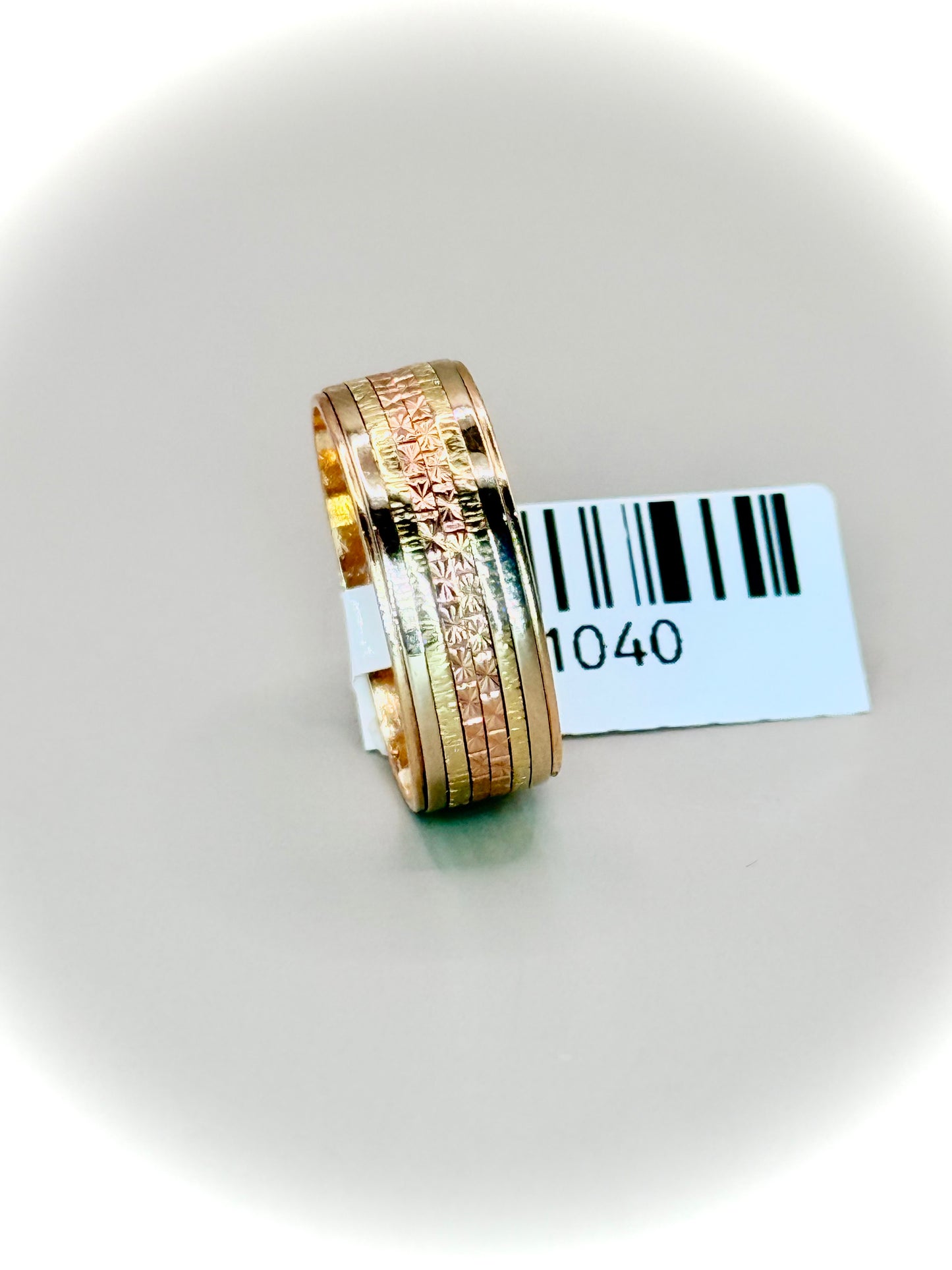 18kt 2Tone Wedder