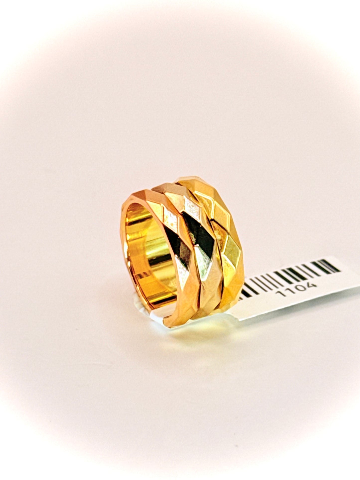 18kt 3Tone Wedder
