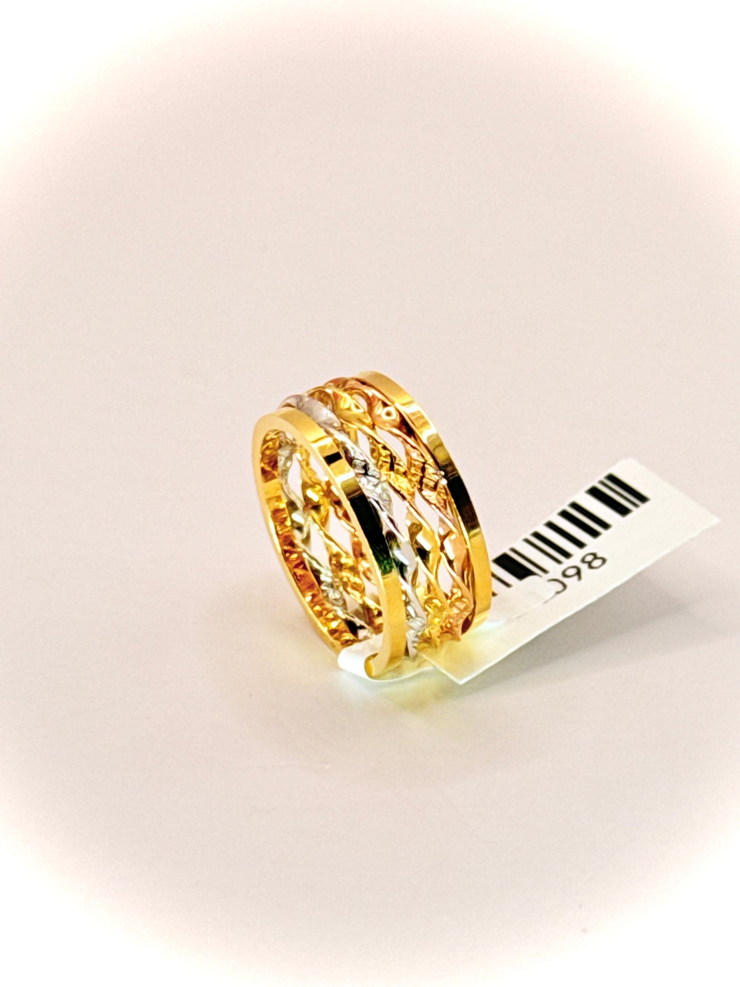 18kt 4 Tone Wedder