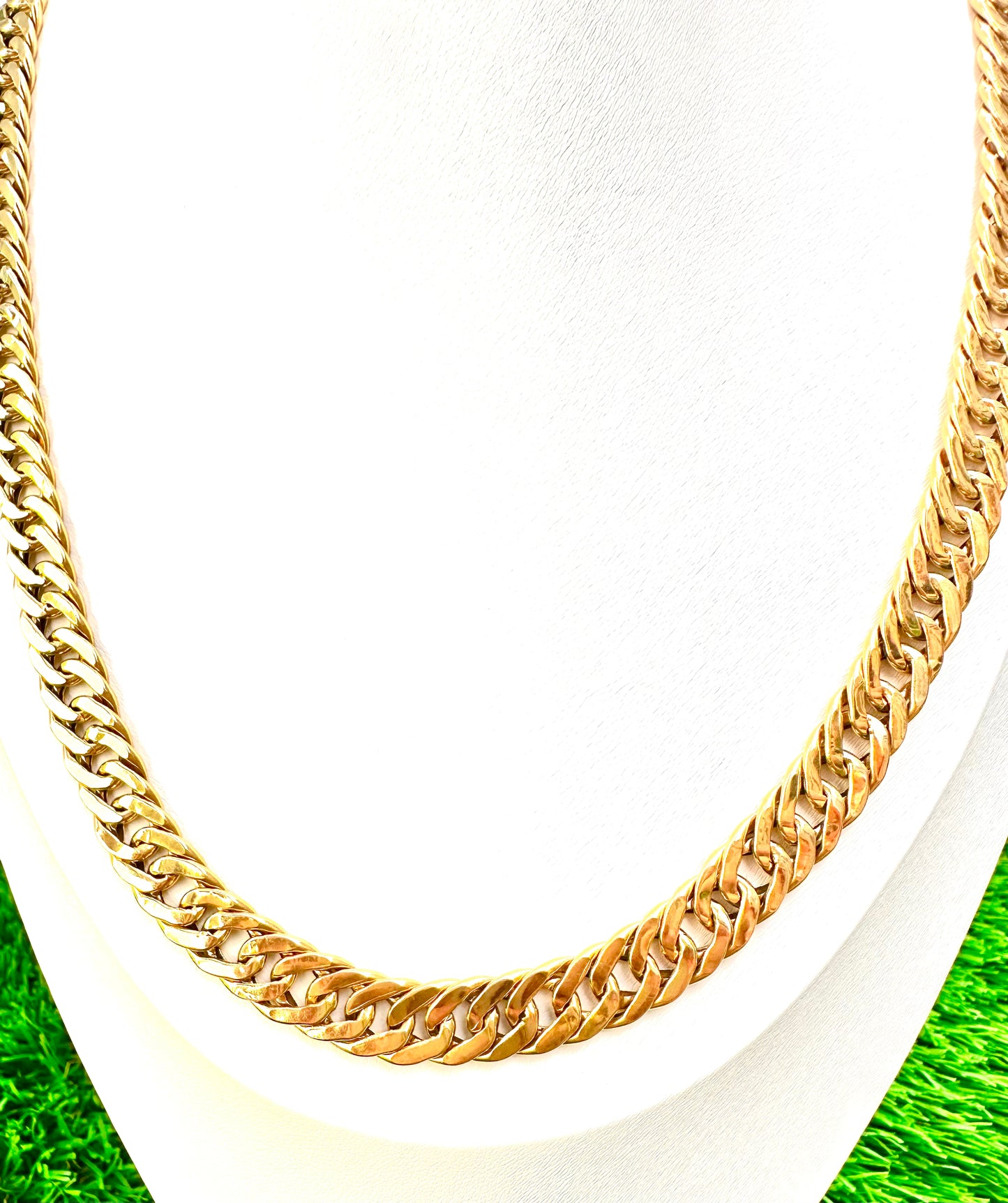 21kt Large Curb Chain