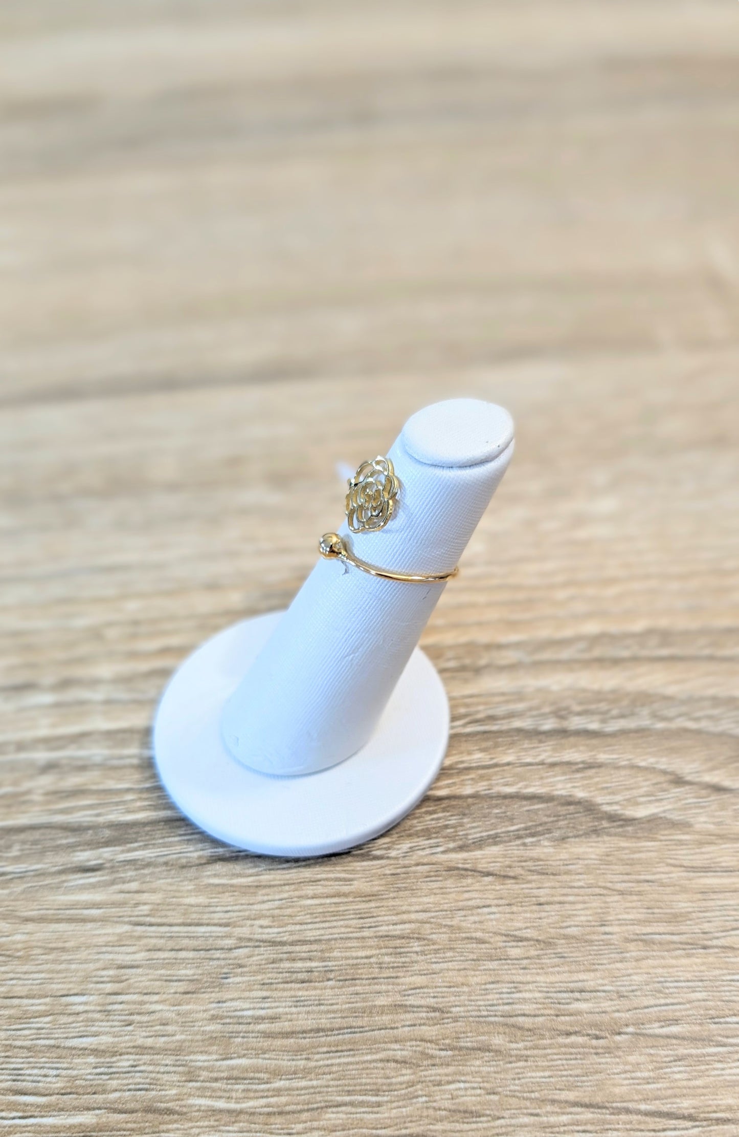 18kt Floral Ring