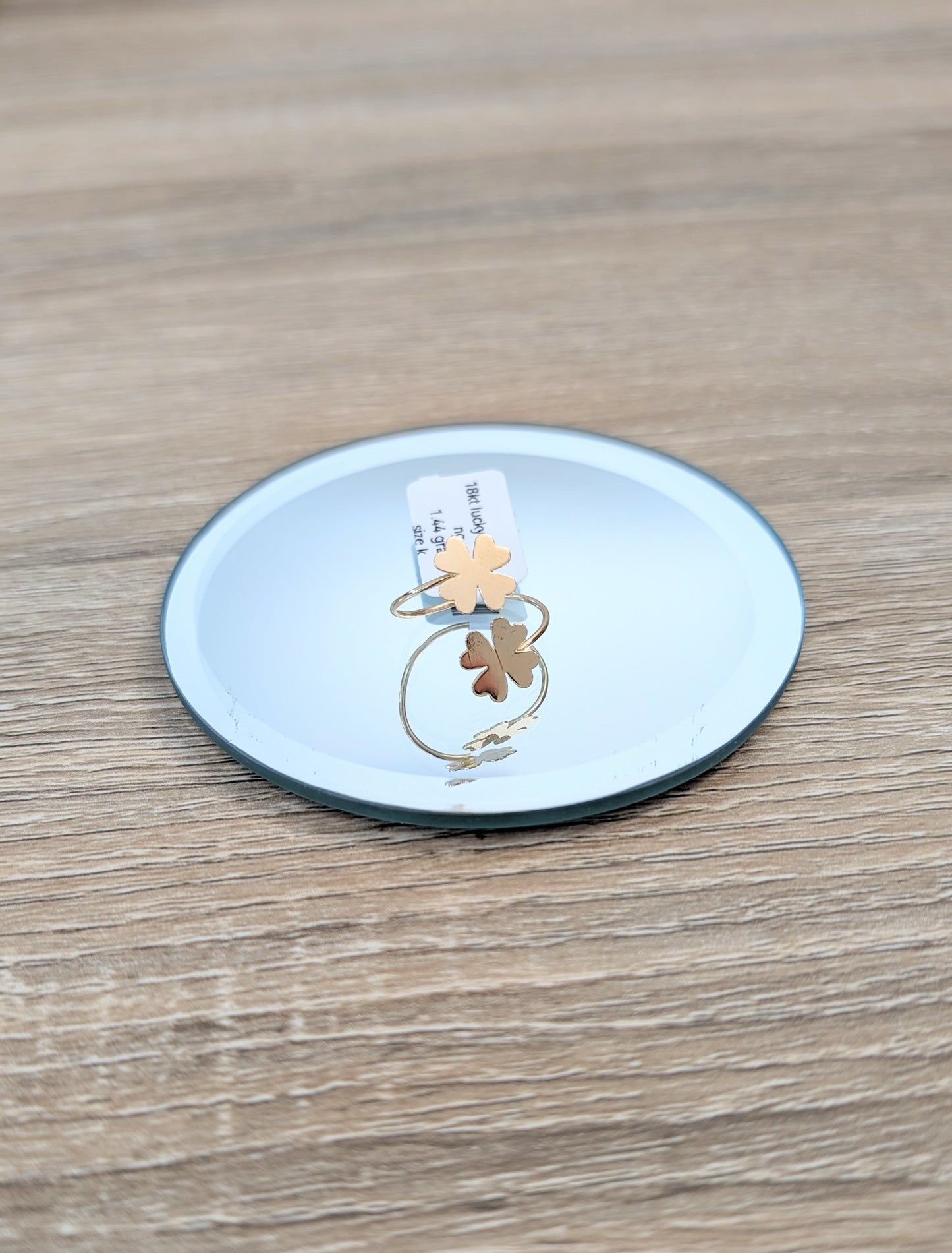 18kt Lucky Leaves Ring