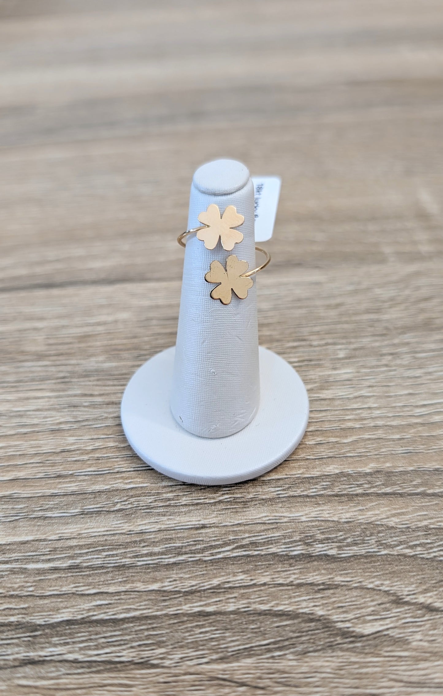 18kt Lucky Leaves Ring