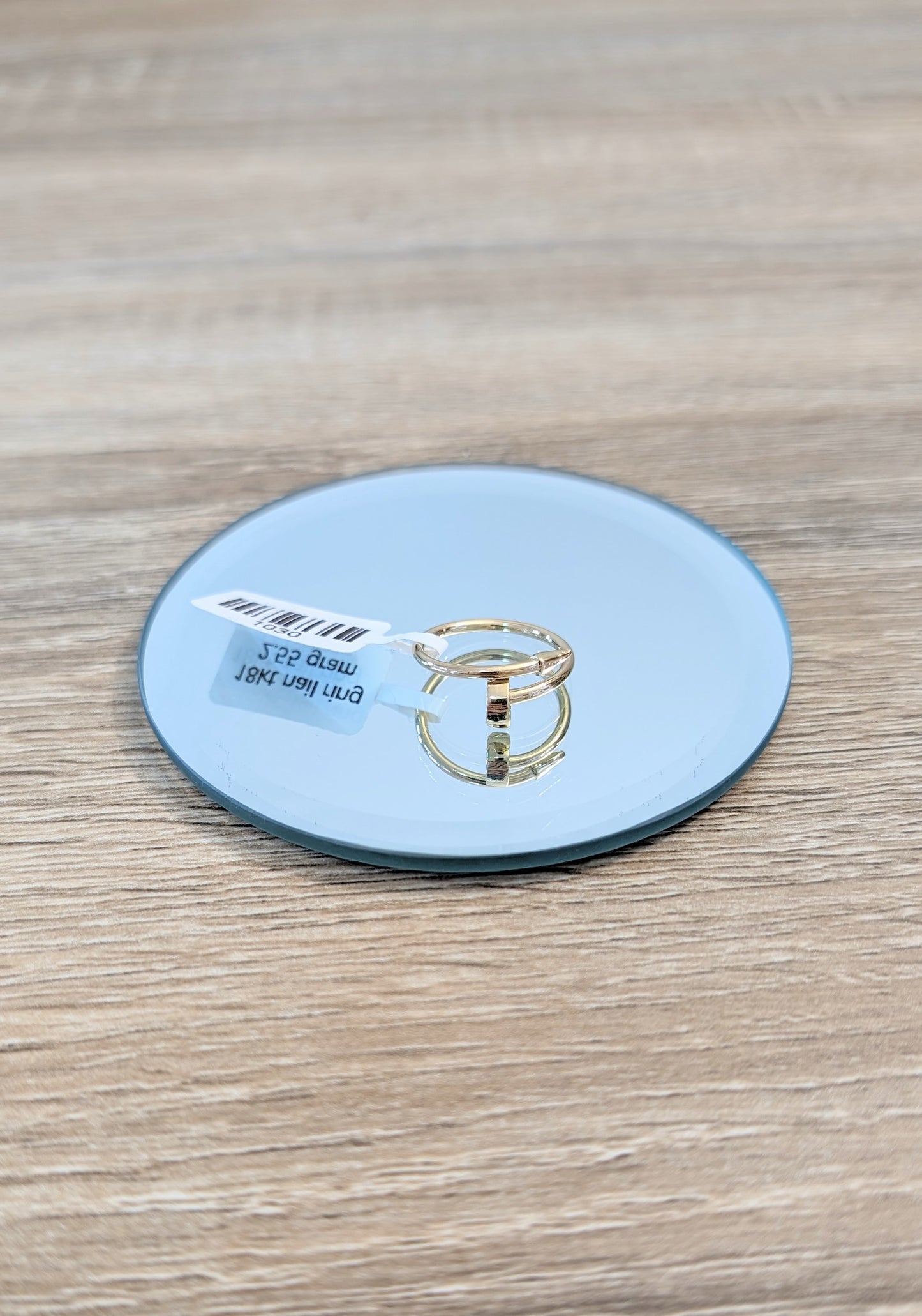 18kt Nail Ring