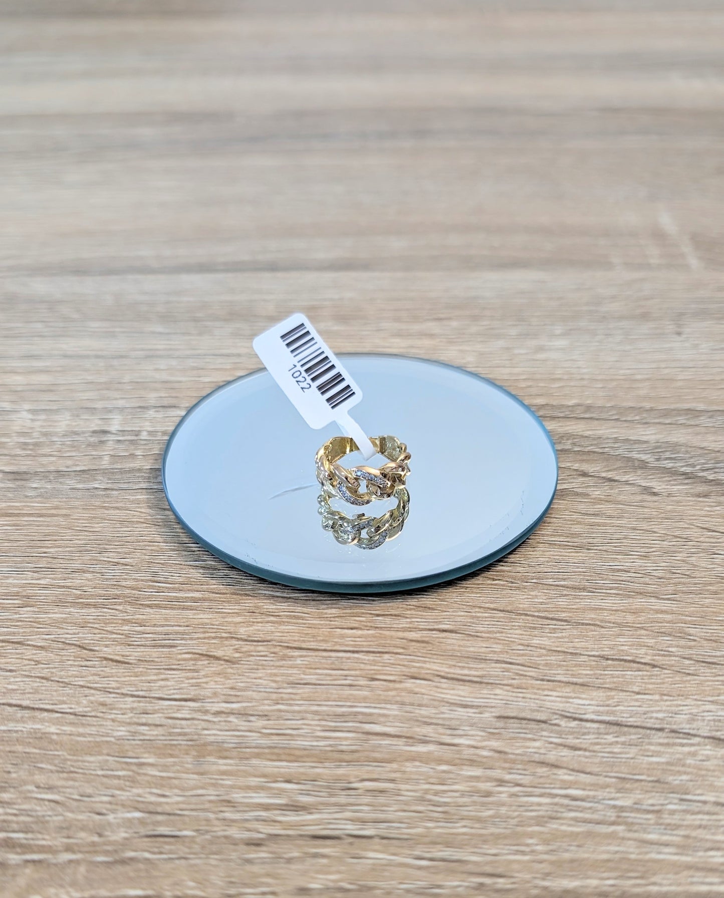 18kt Curb Ring