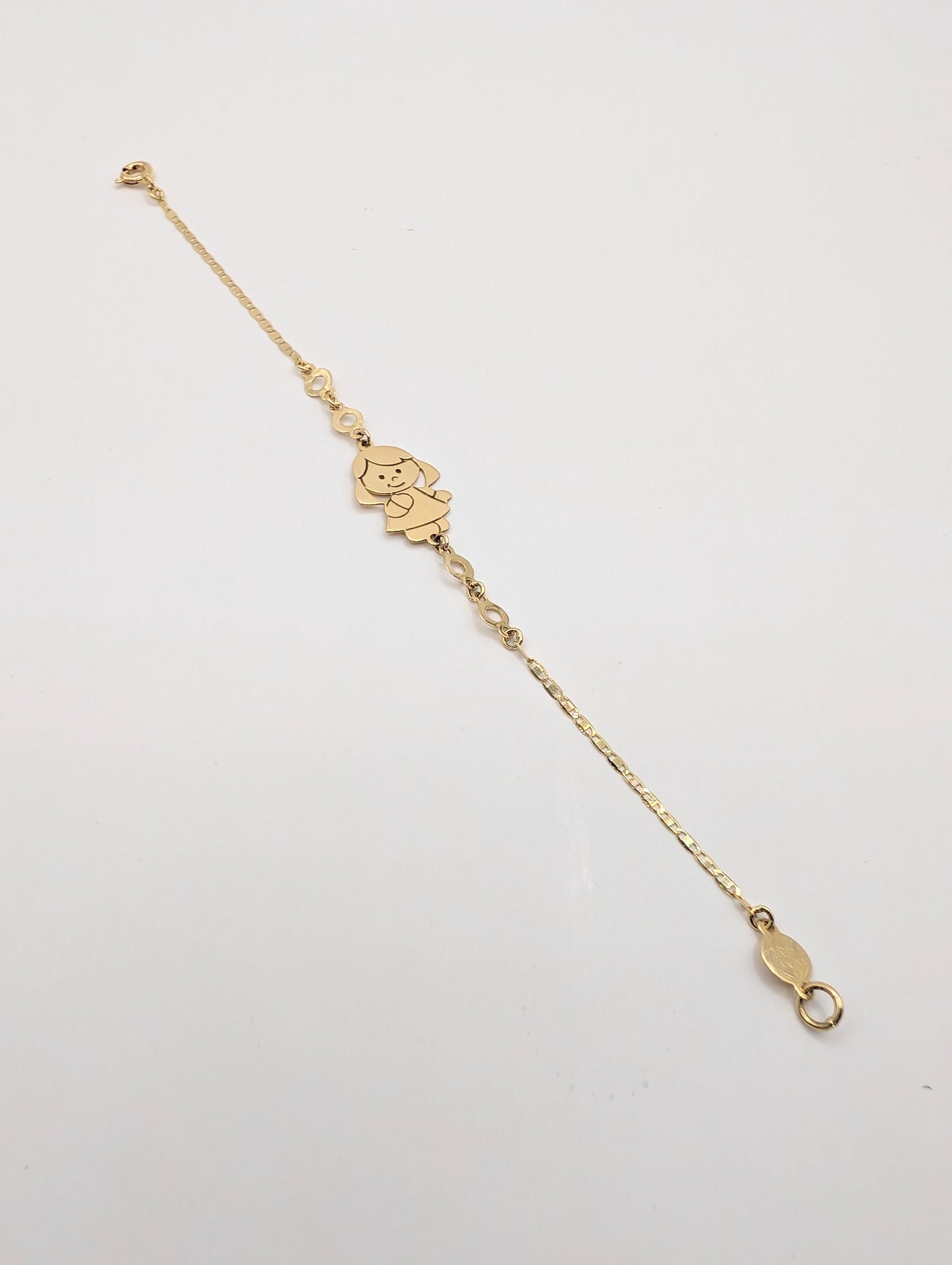 18kt Little Girl Bracelet