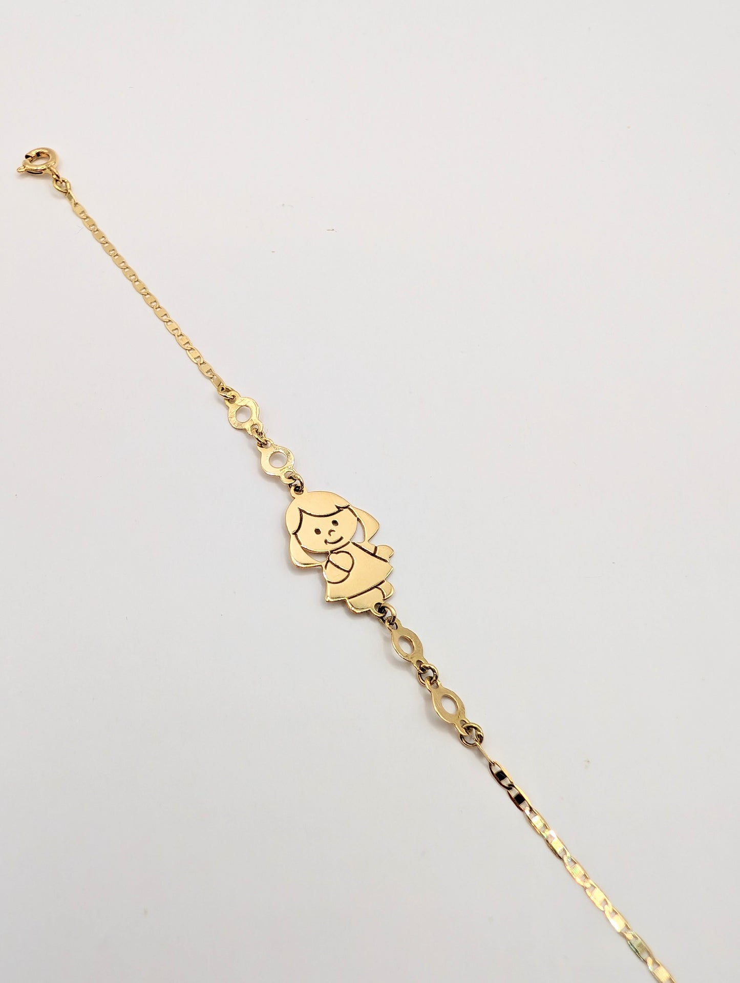 18kt Little Girl Bracelet