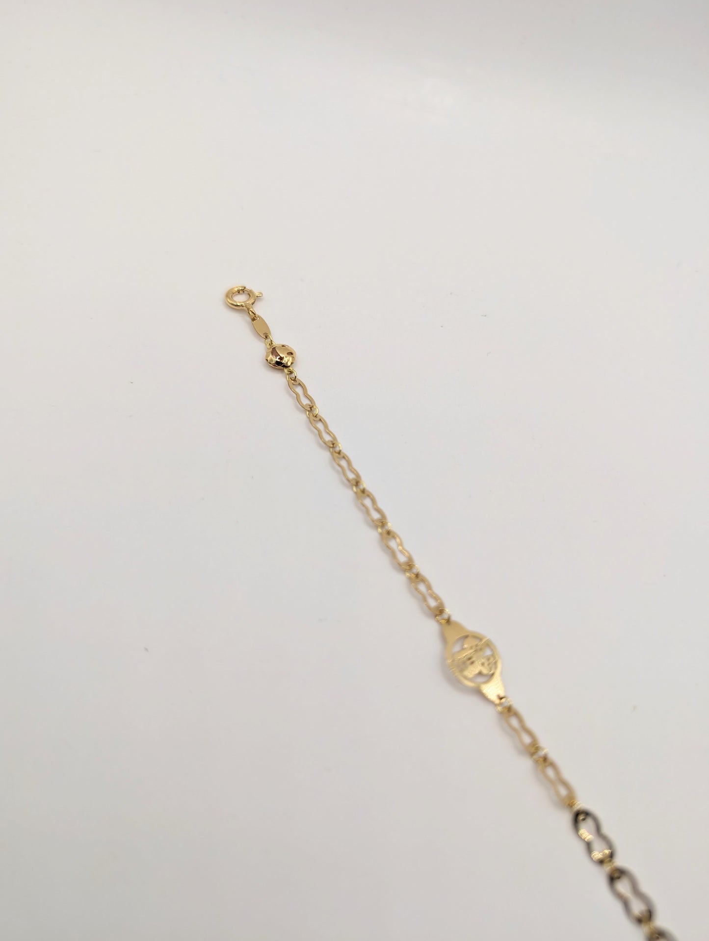 18kt Mini mouse bracelet
