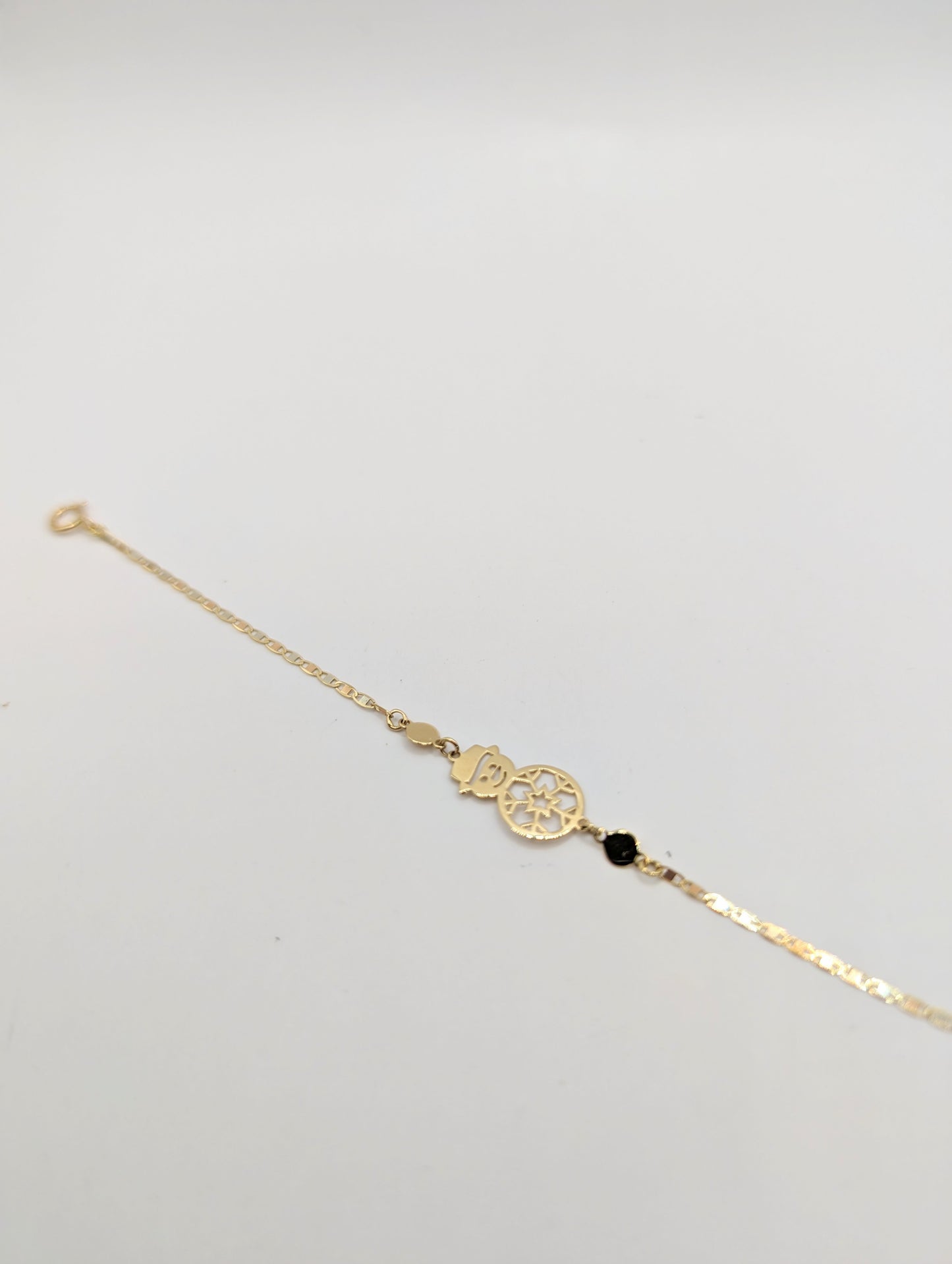 18kt Snow Man Bracelet