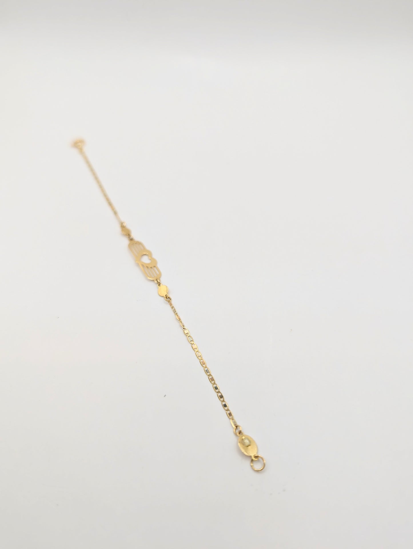18kt Heart Bracelet
