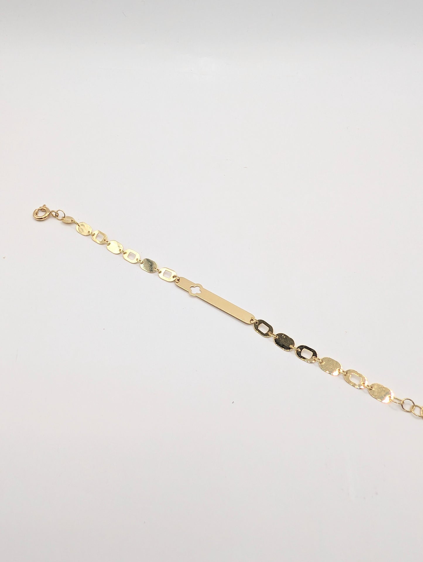 18kt Clover Flower Bracelet