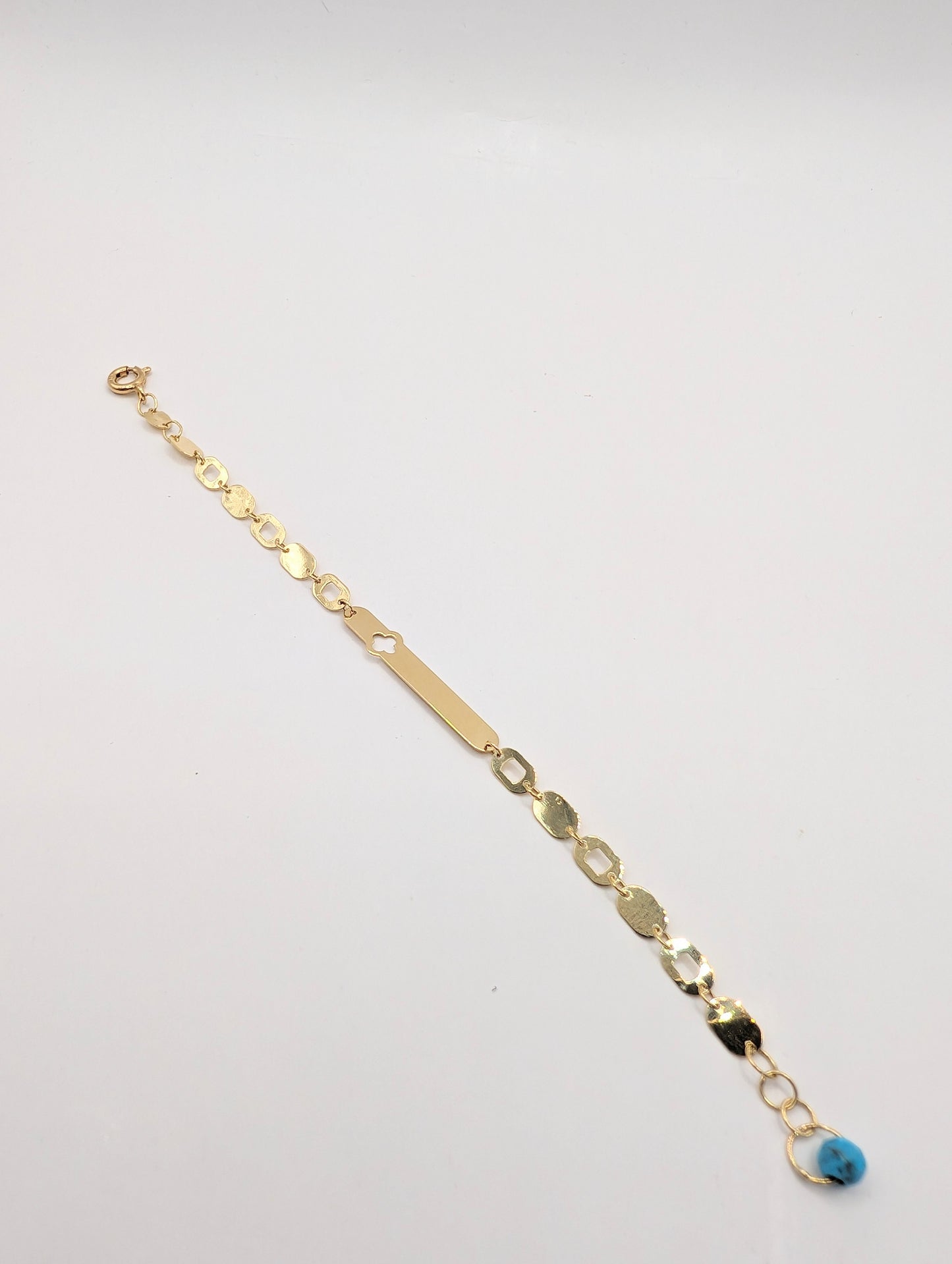 18kt Clover Flower Bracelet