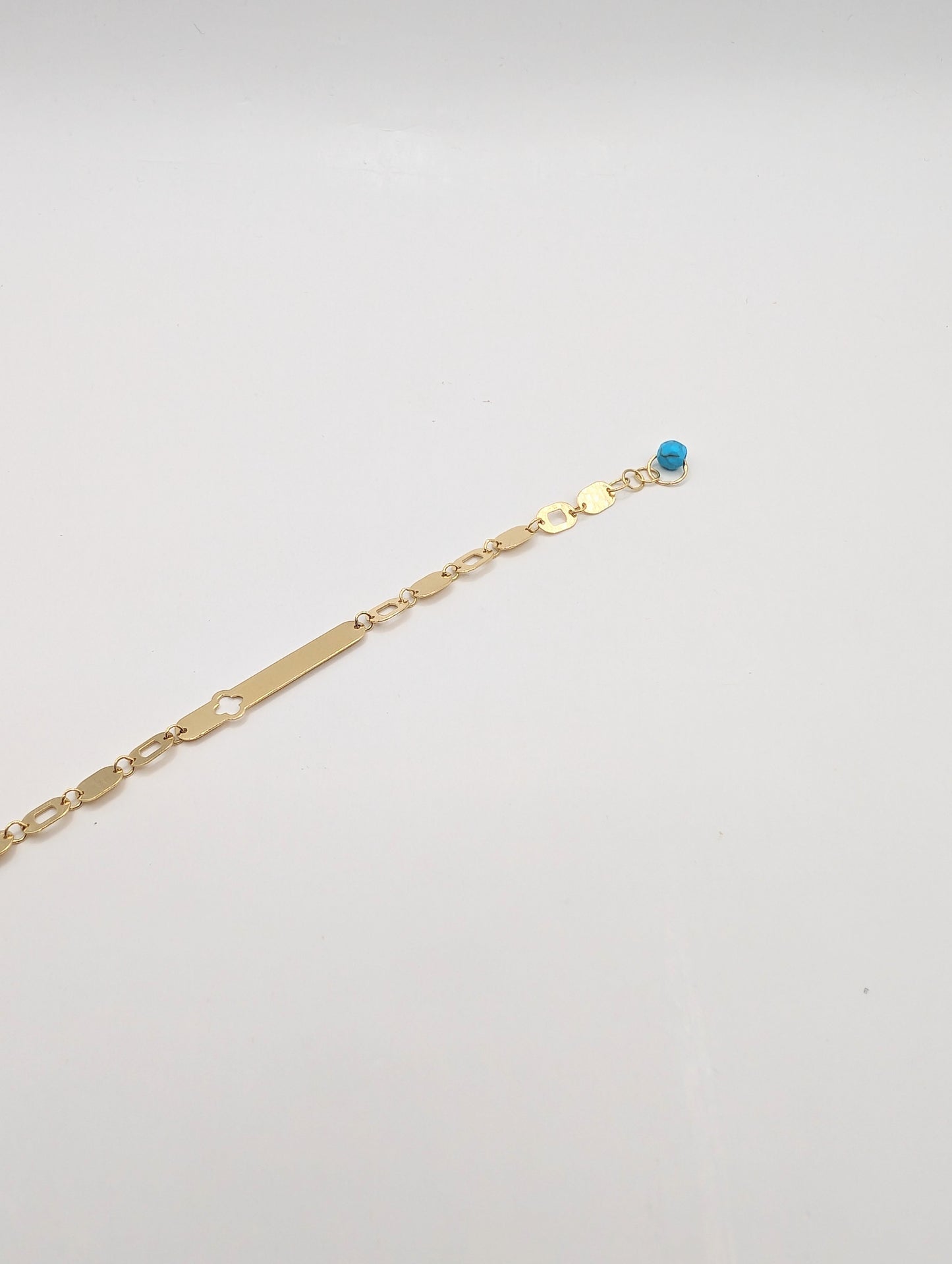 18kt Clover Flower Bracelet