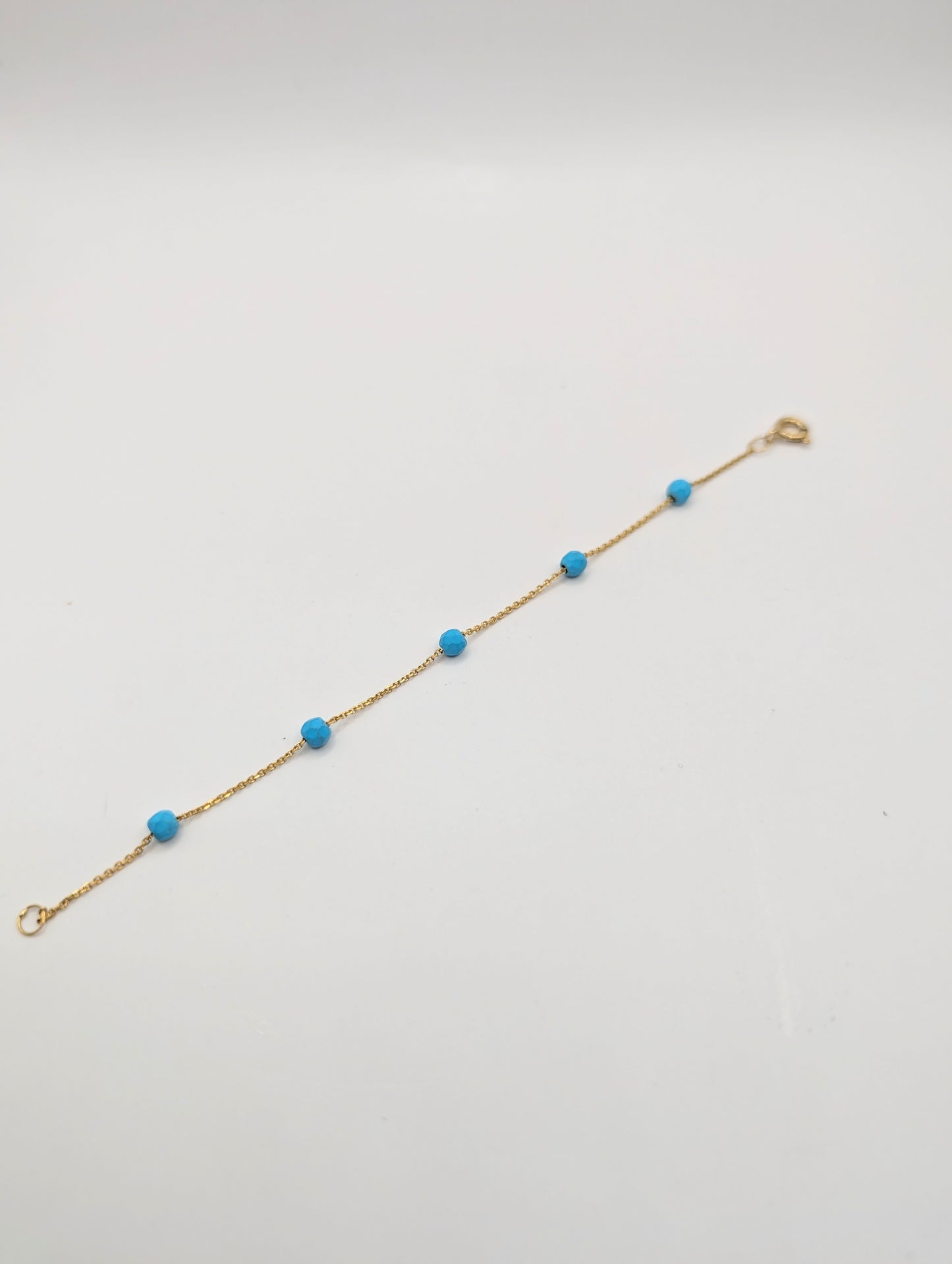 18kt Turquoise Bracelet