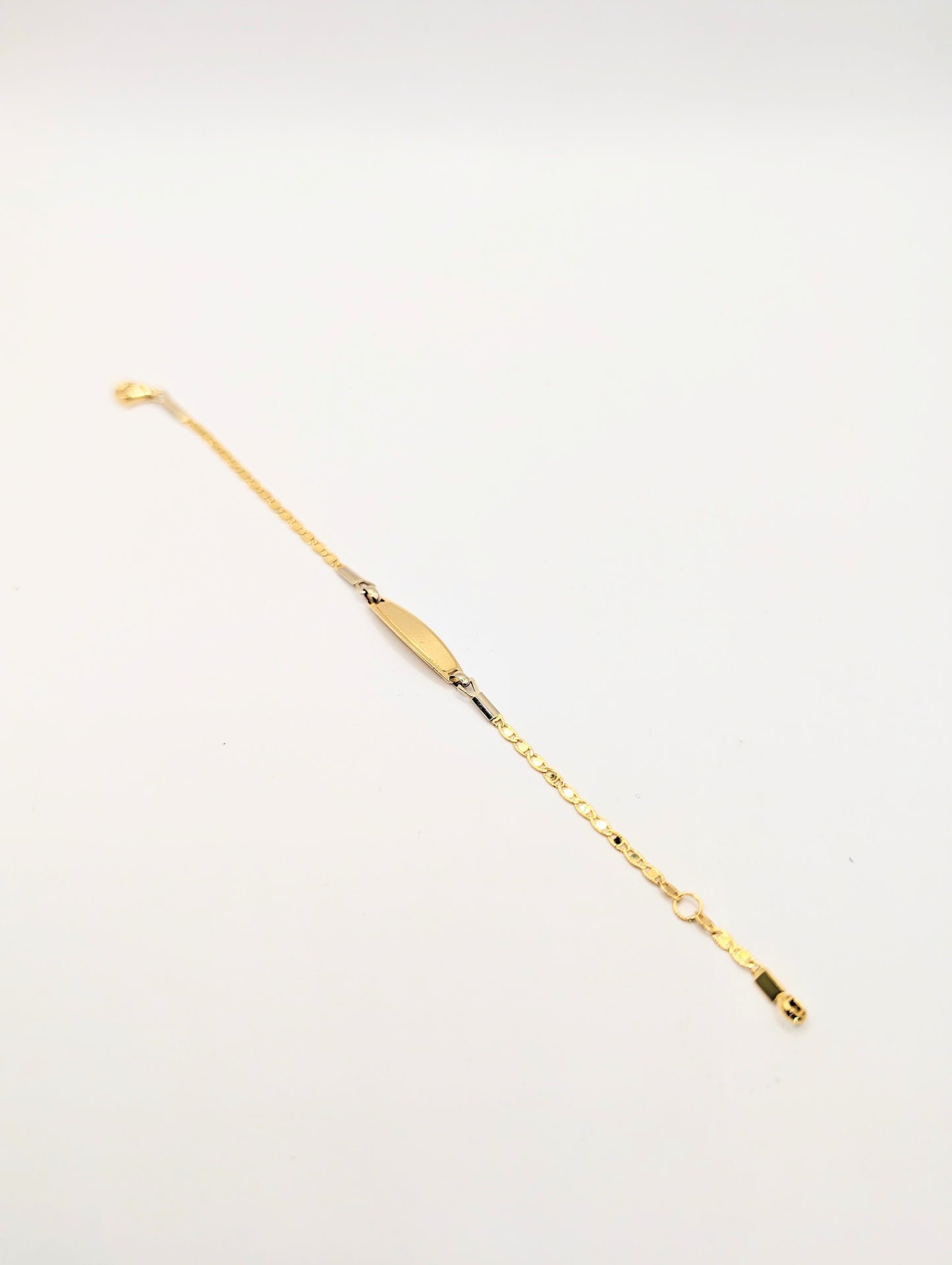 18kt Matte ID Bracelet