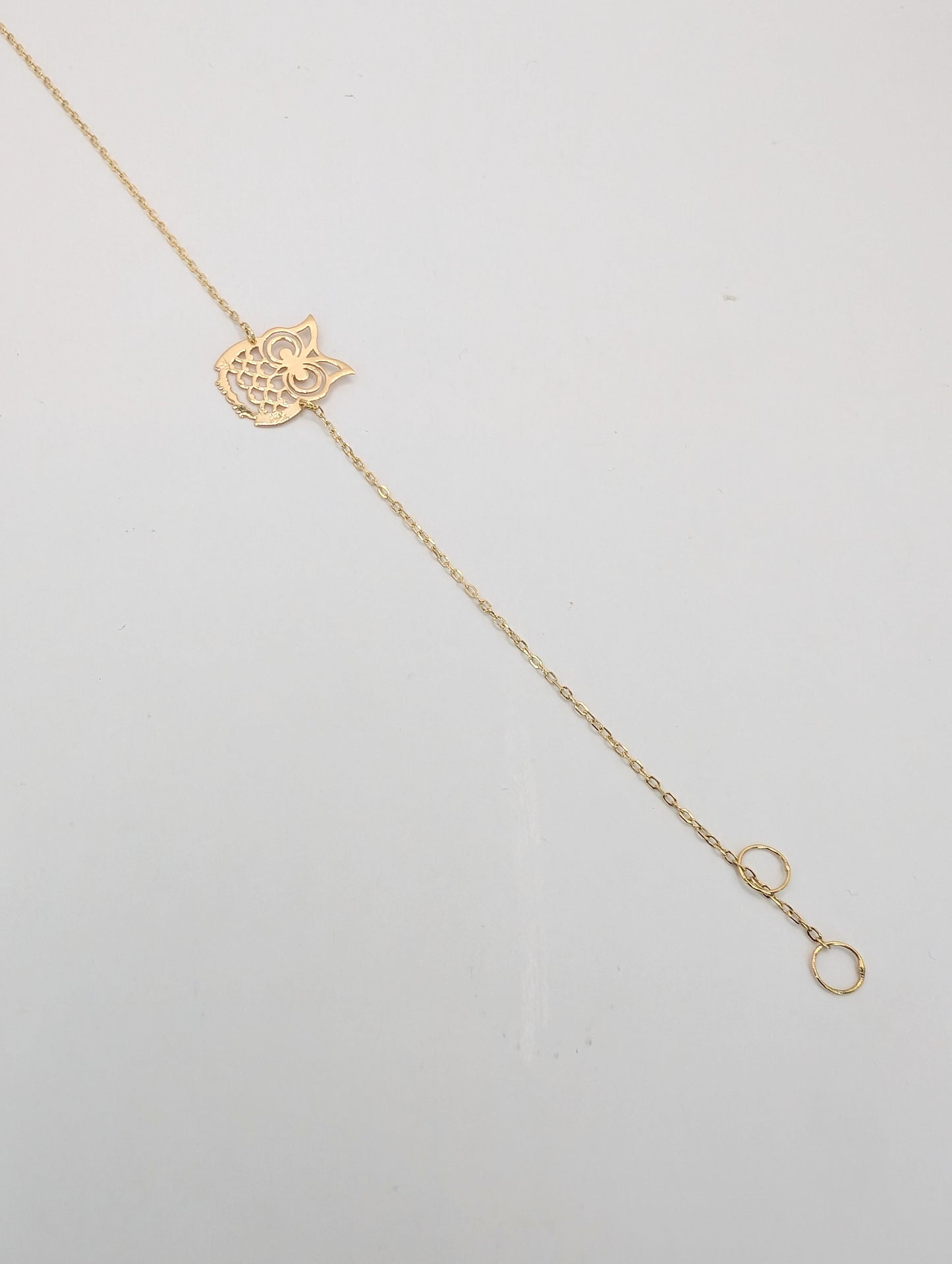 18kt Owl Bracelet