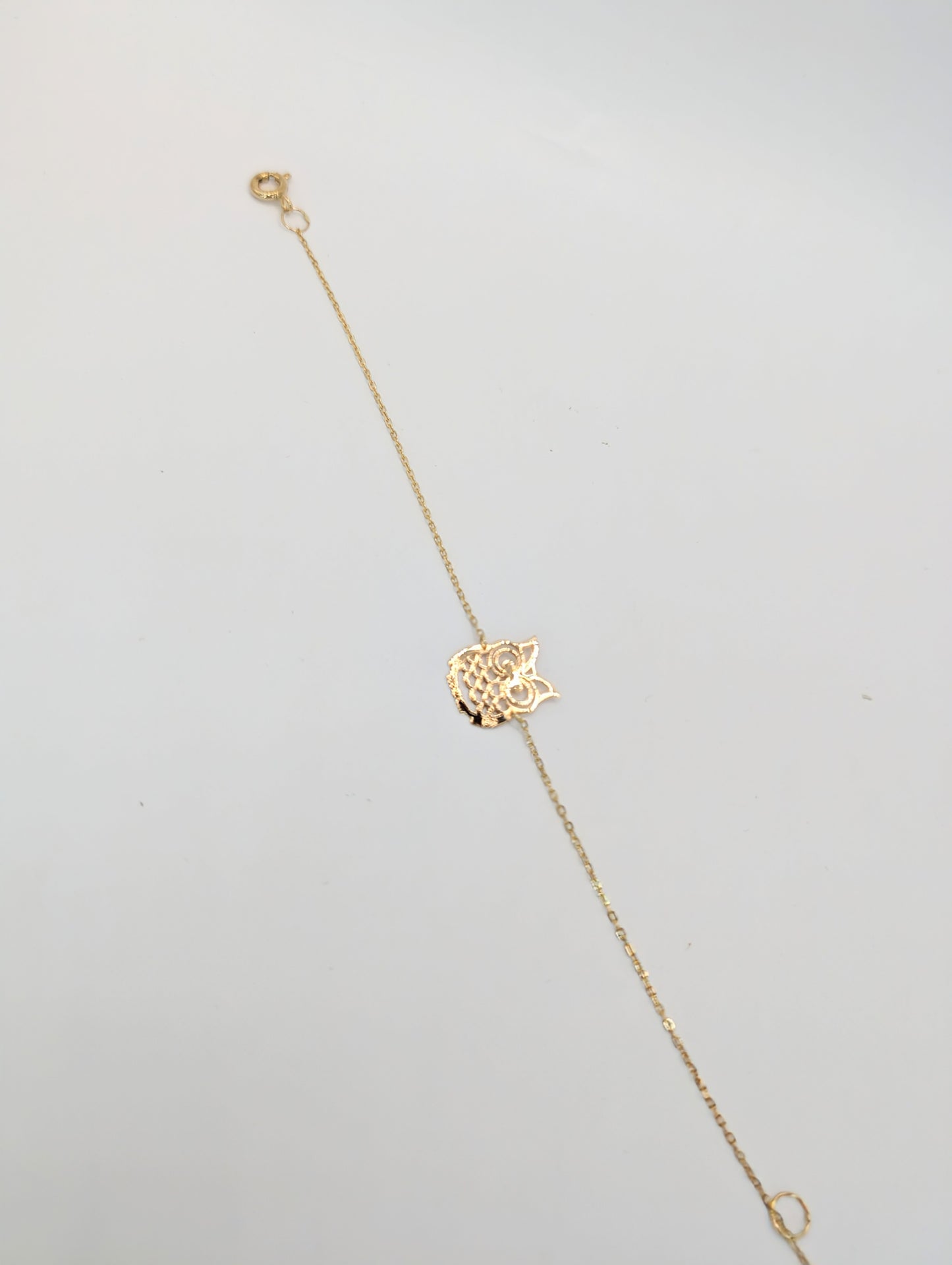 18kt Owl Bracelet