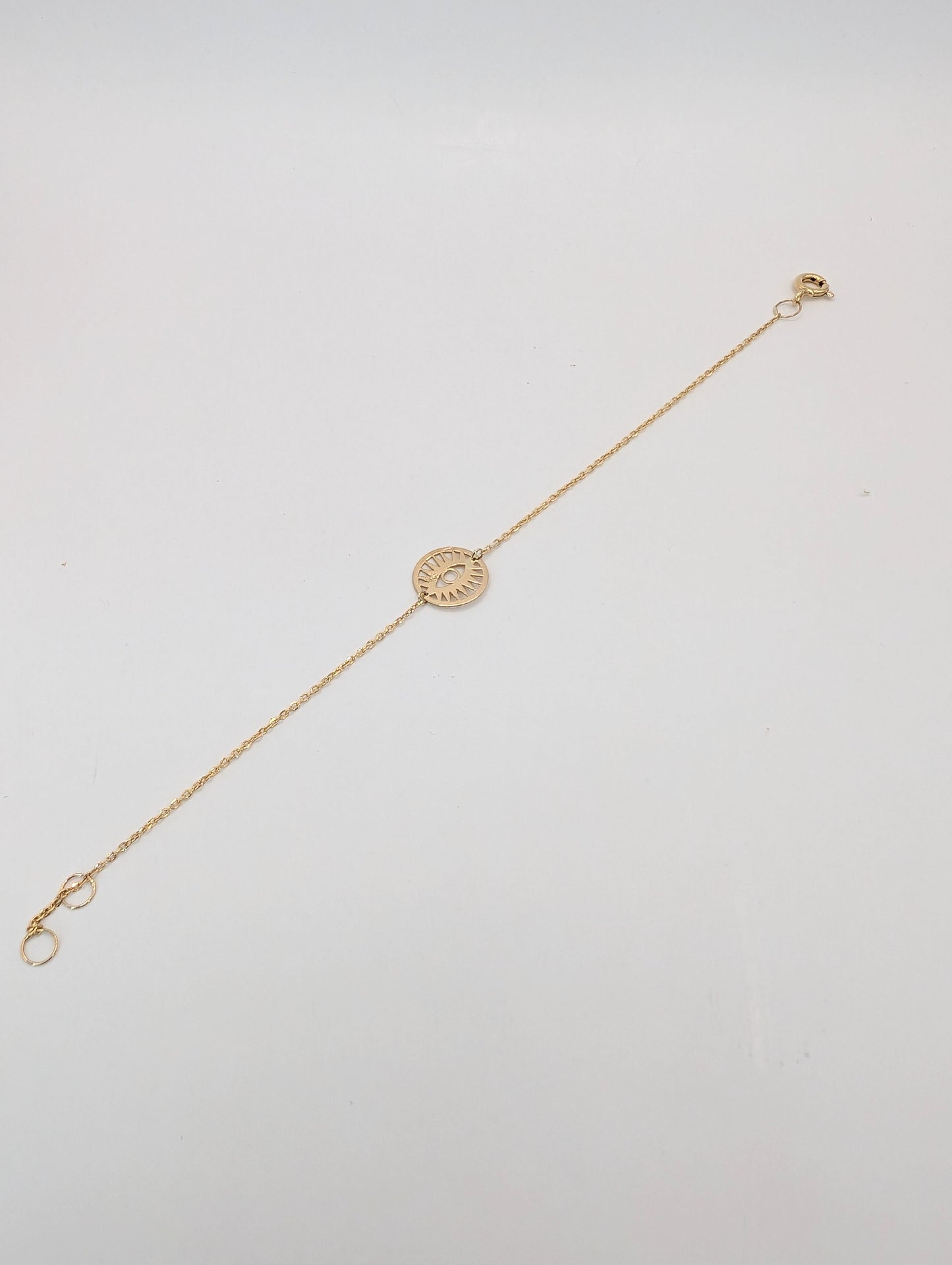 18kt Shiny Eye Bracelet