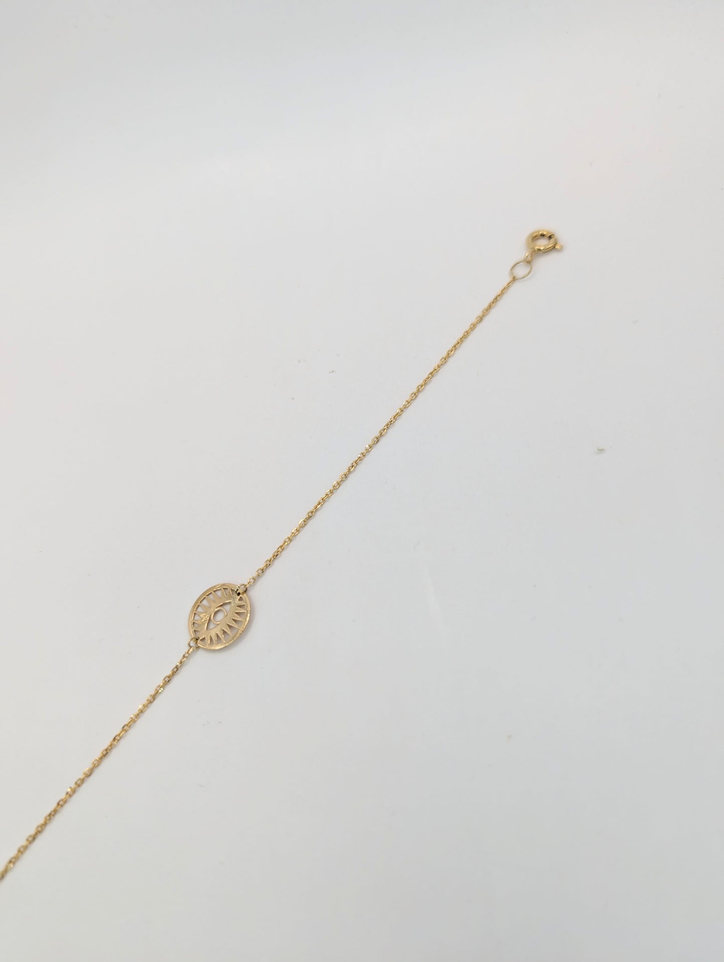 18kt Shiny Eye Bracelet