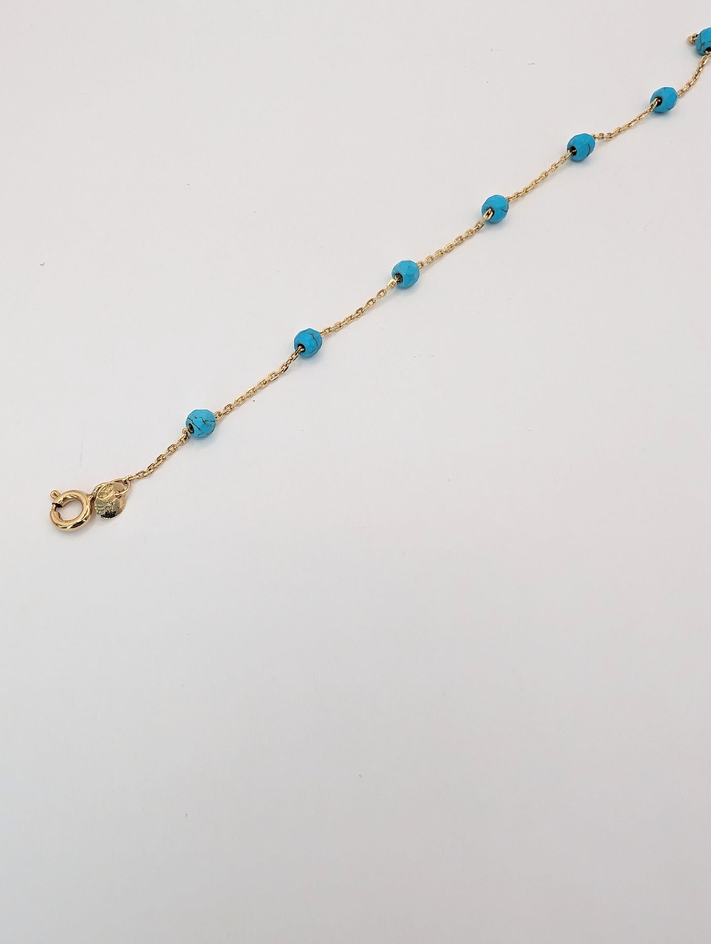 18kt Beaded Bracelet