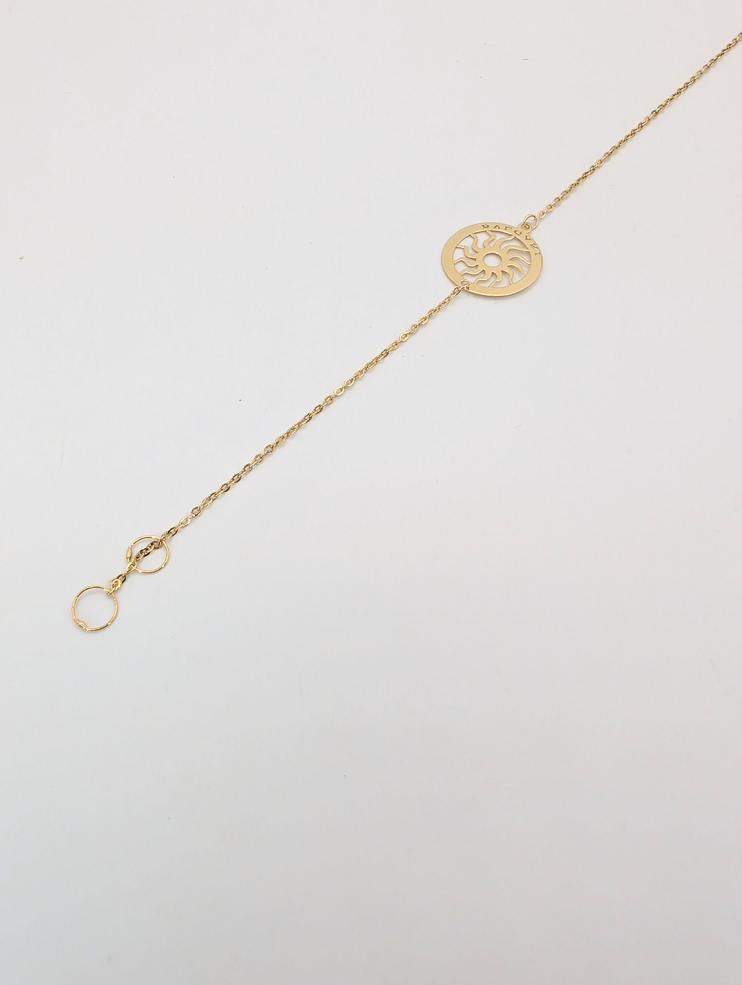 18kt Sun Bracelet