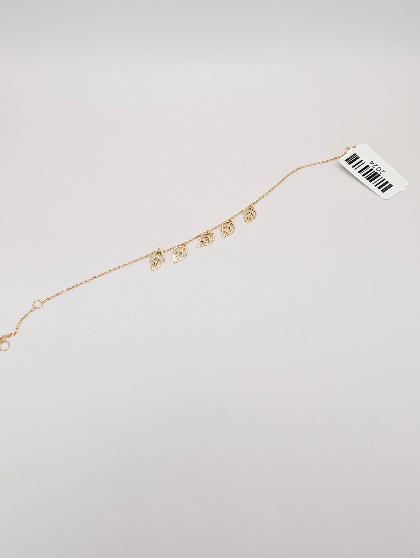 18kt Leaves Bracelet