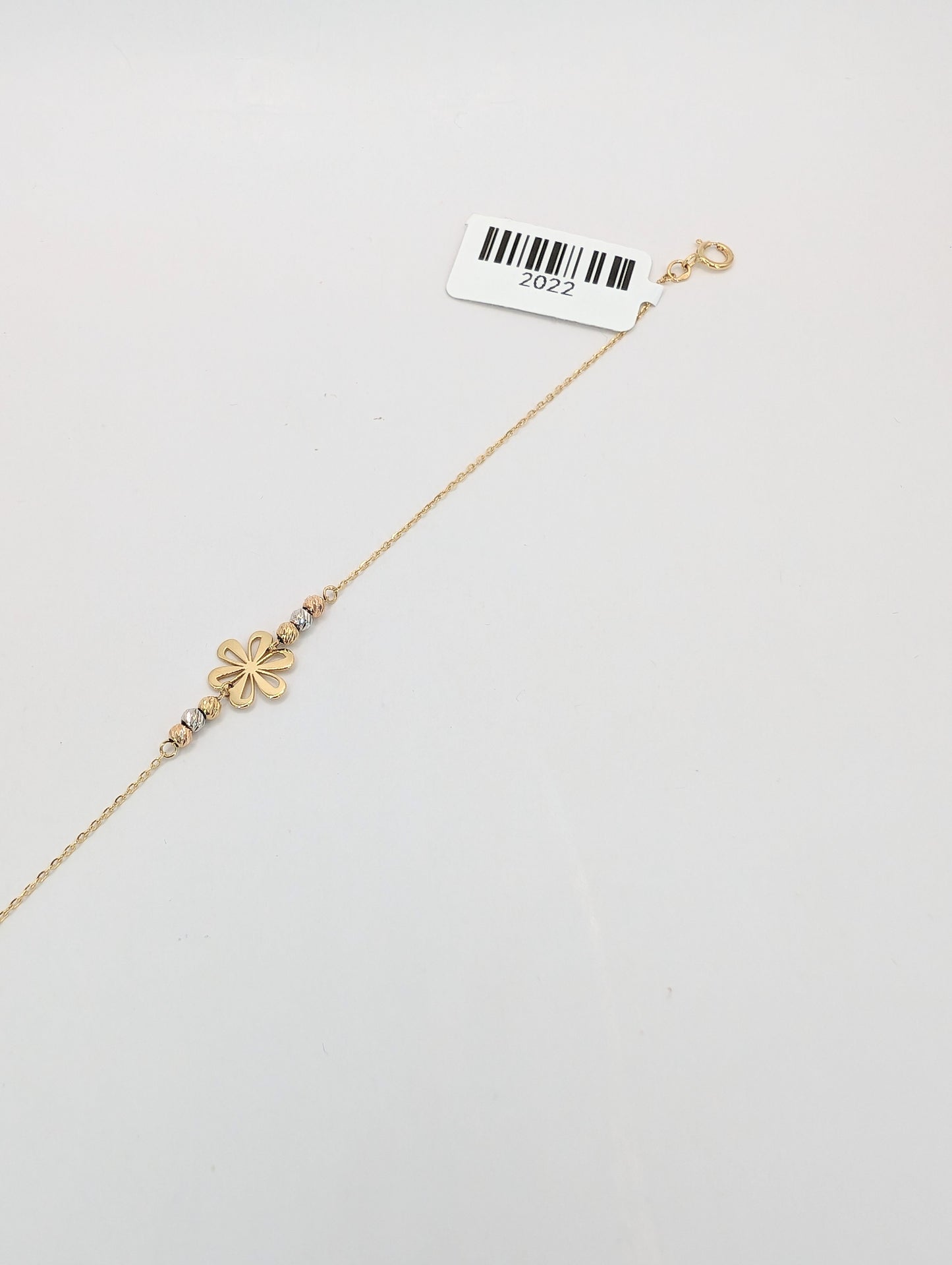 18kt Flower Bracelet