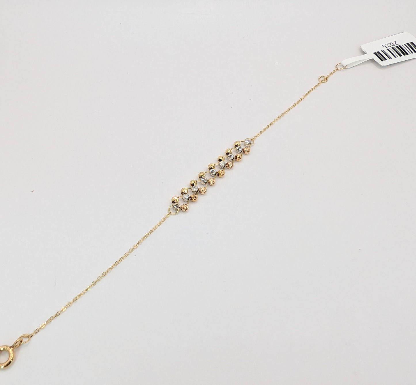 18Kt knotted balls Bracelet