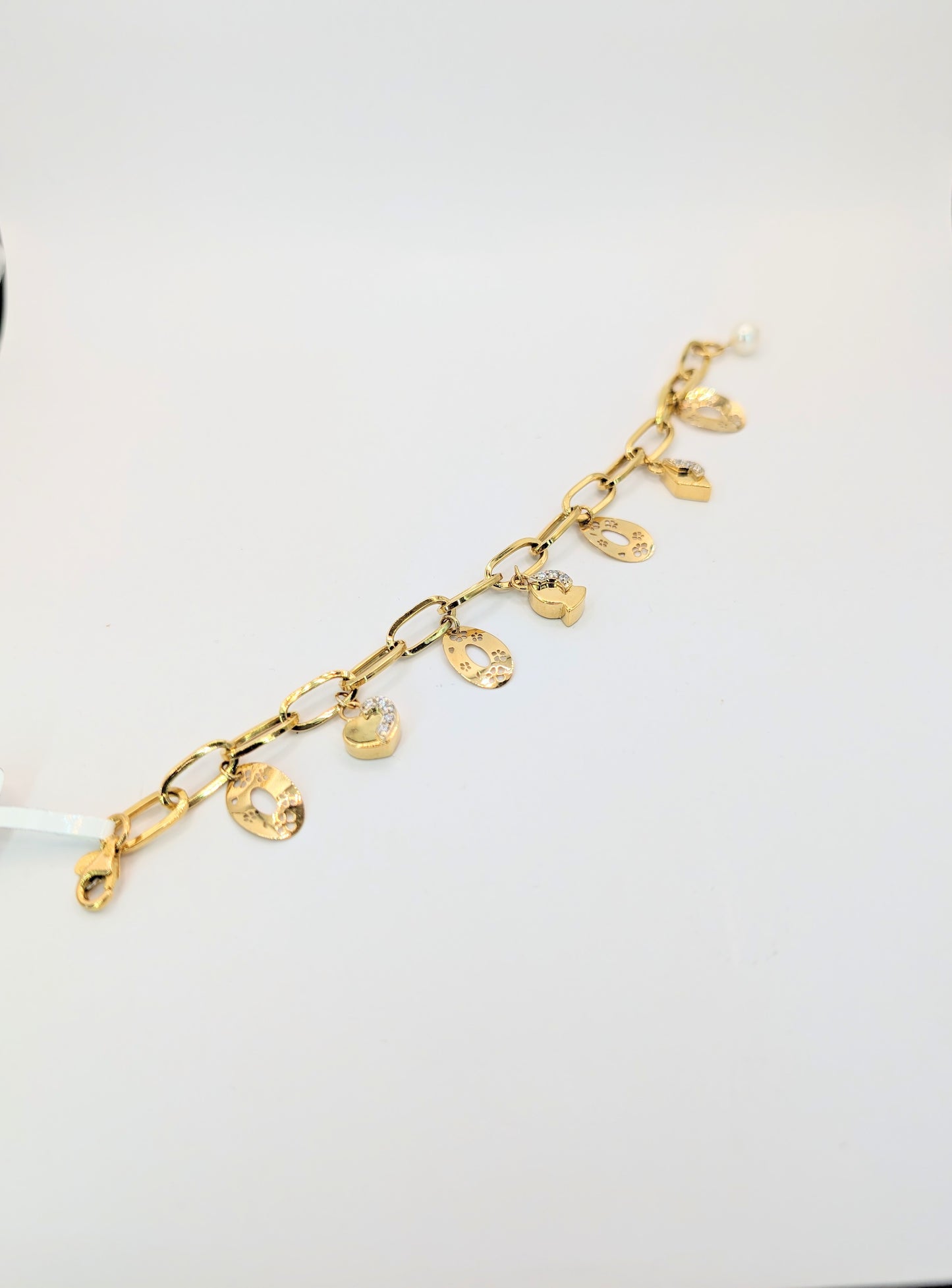 18kt CZ Fancy Bracelet