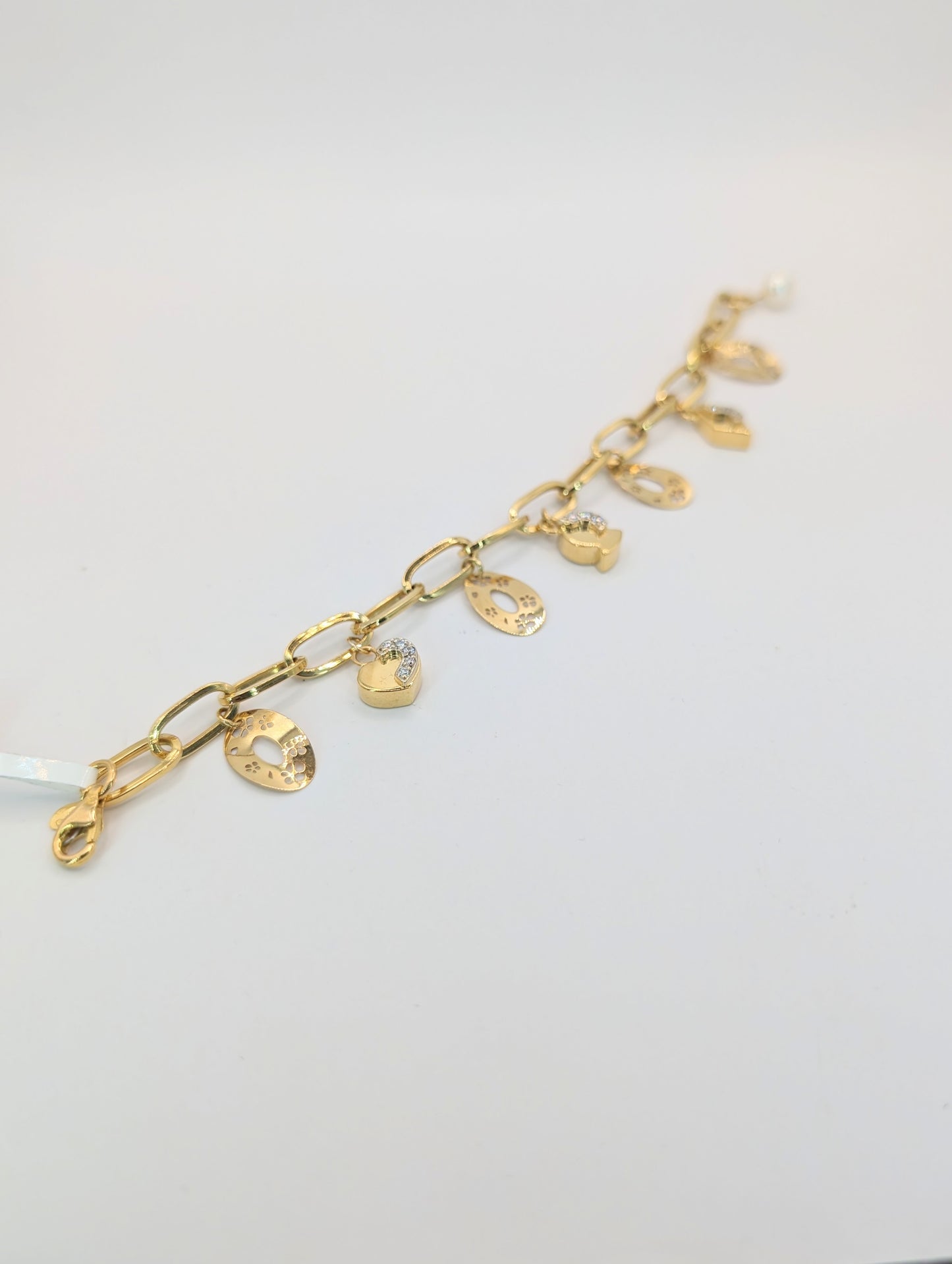 18kt CZ Fancy Bracelet