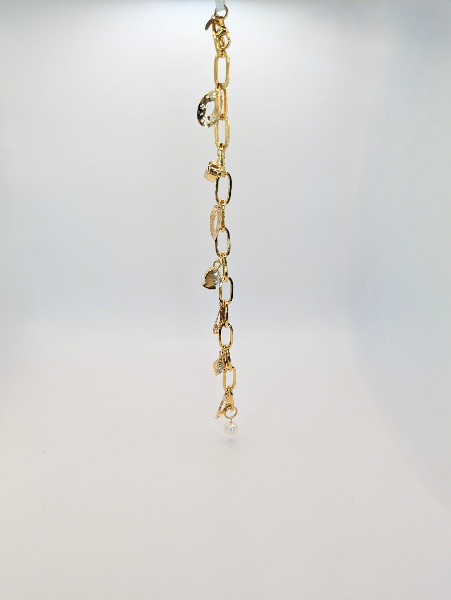 18kt CZ Fancy Bracelet