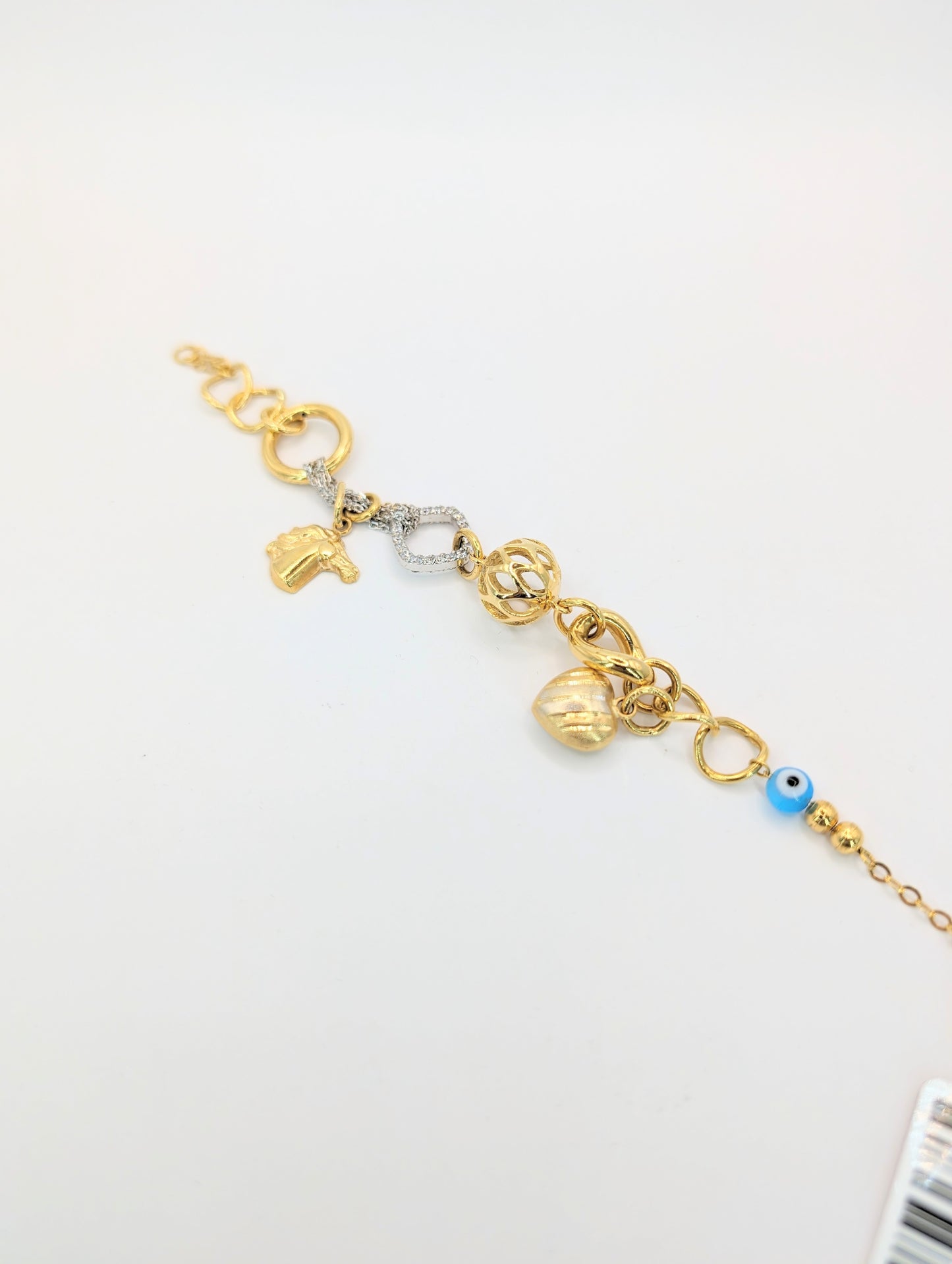 18kt CZ Fancy Bracelet