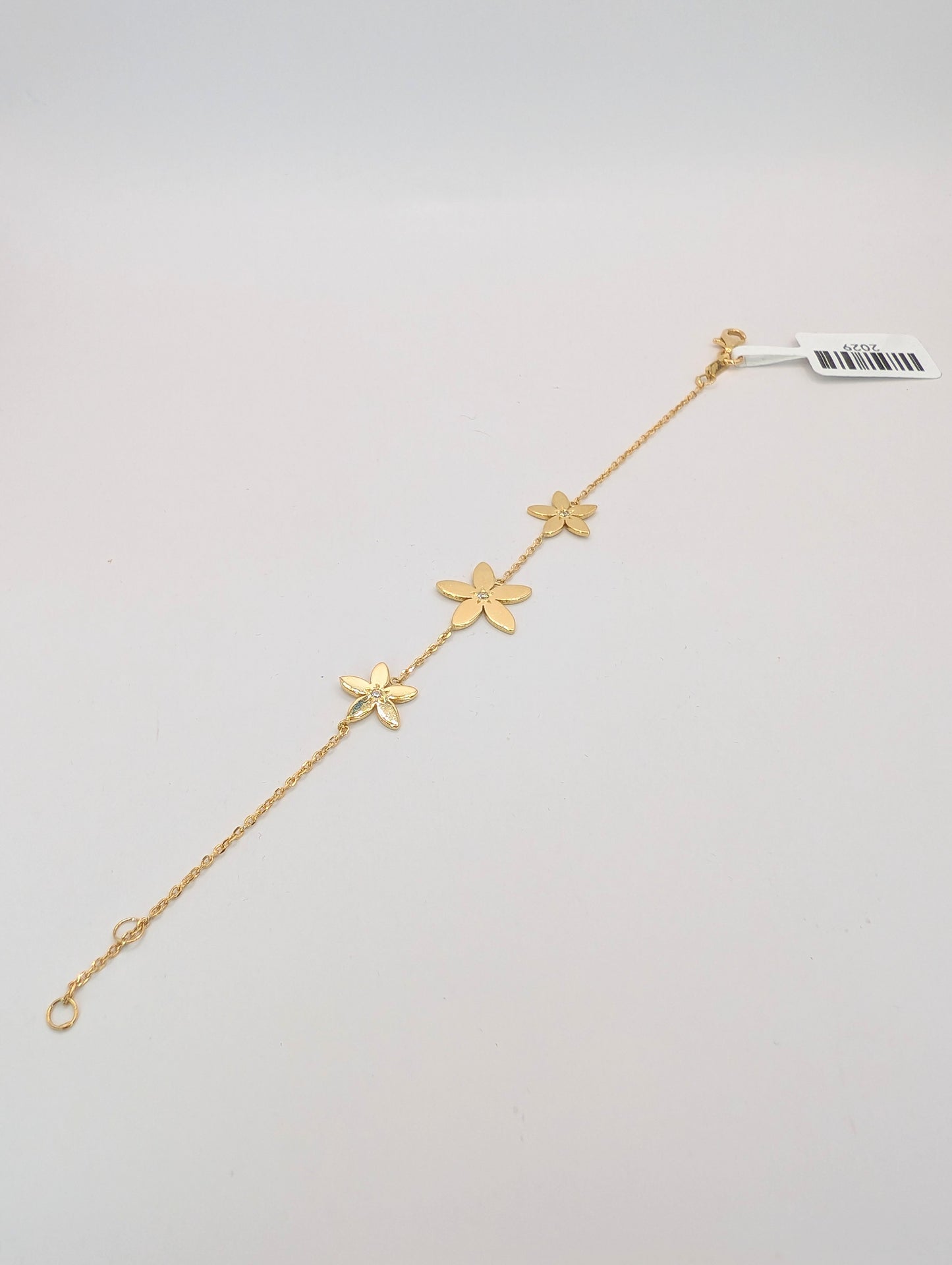 18kt Flowers Bracelet