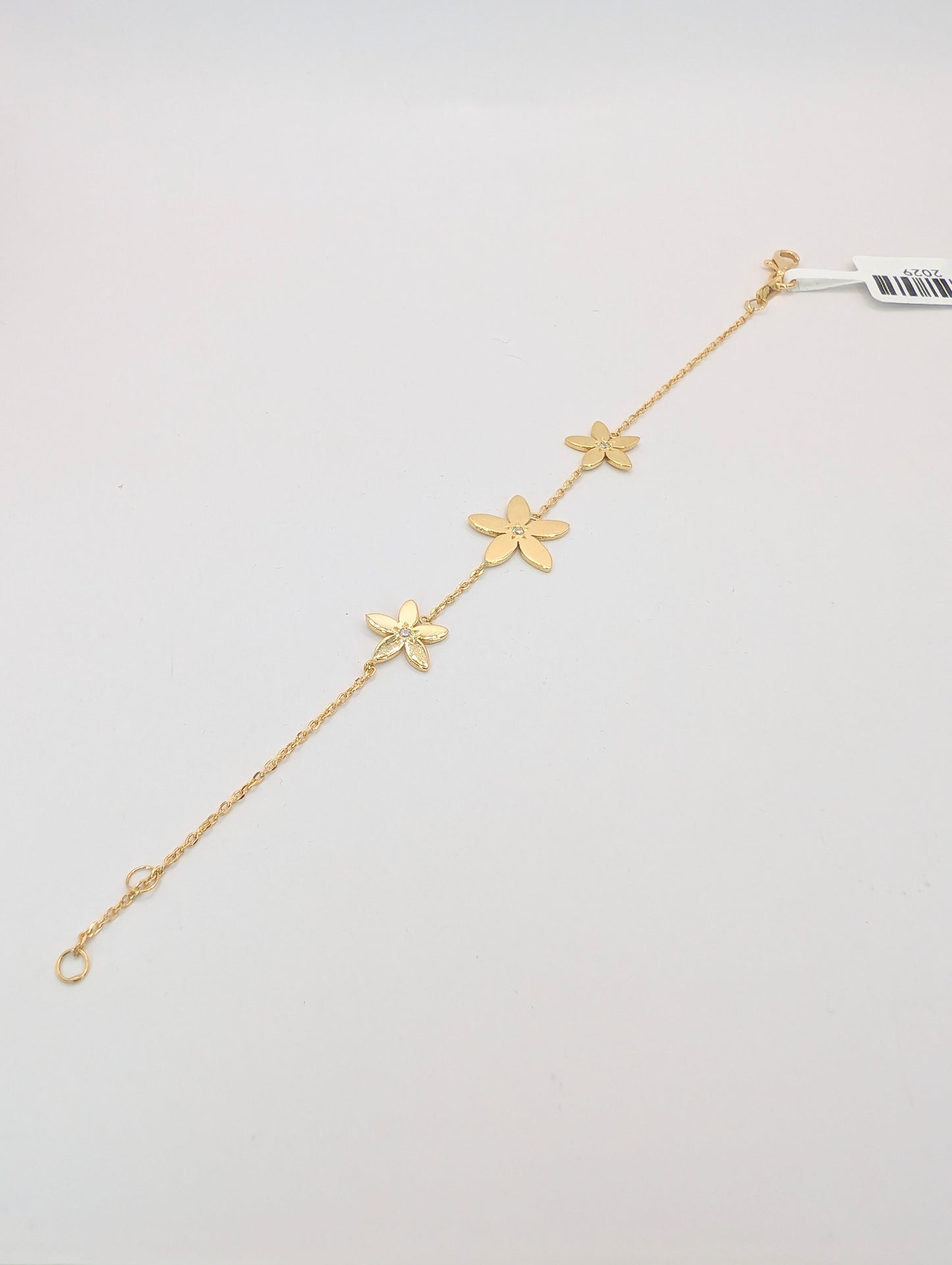 18kt Flowers Bracelet