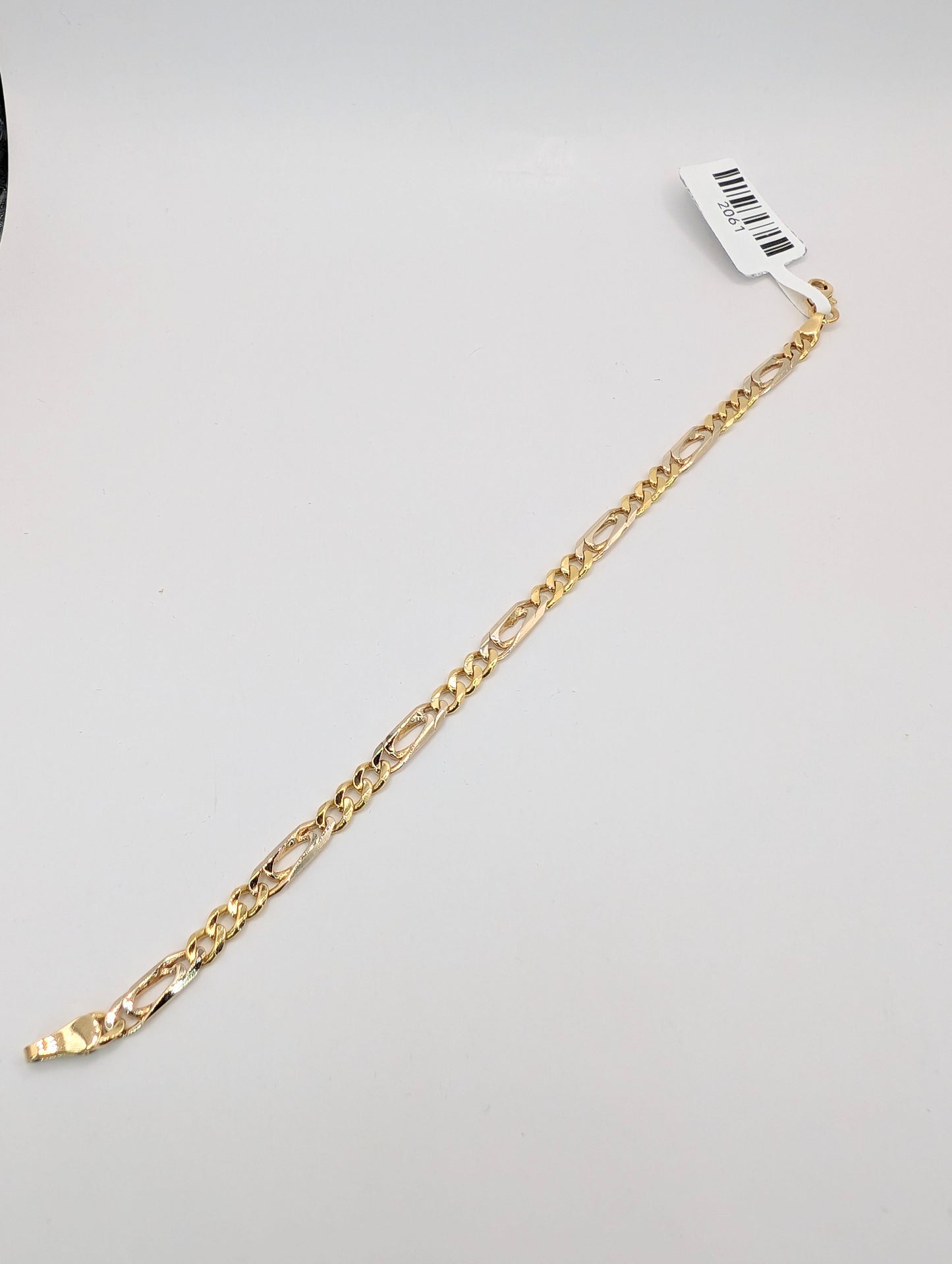 18kt Figaro Bracelet