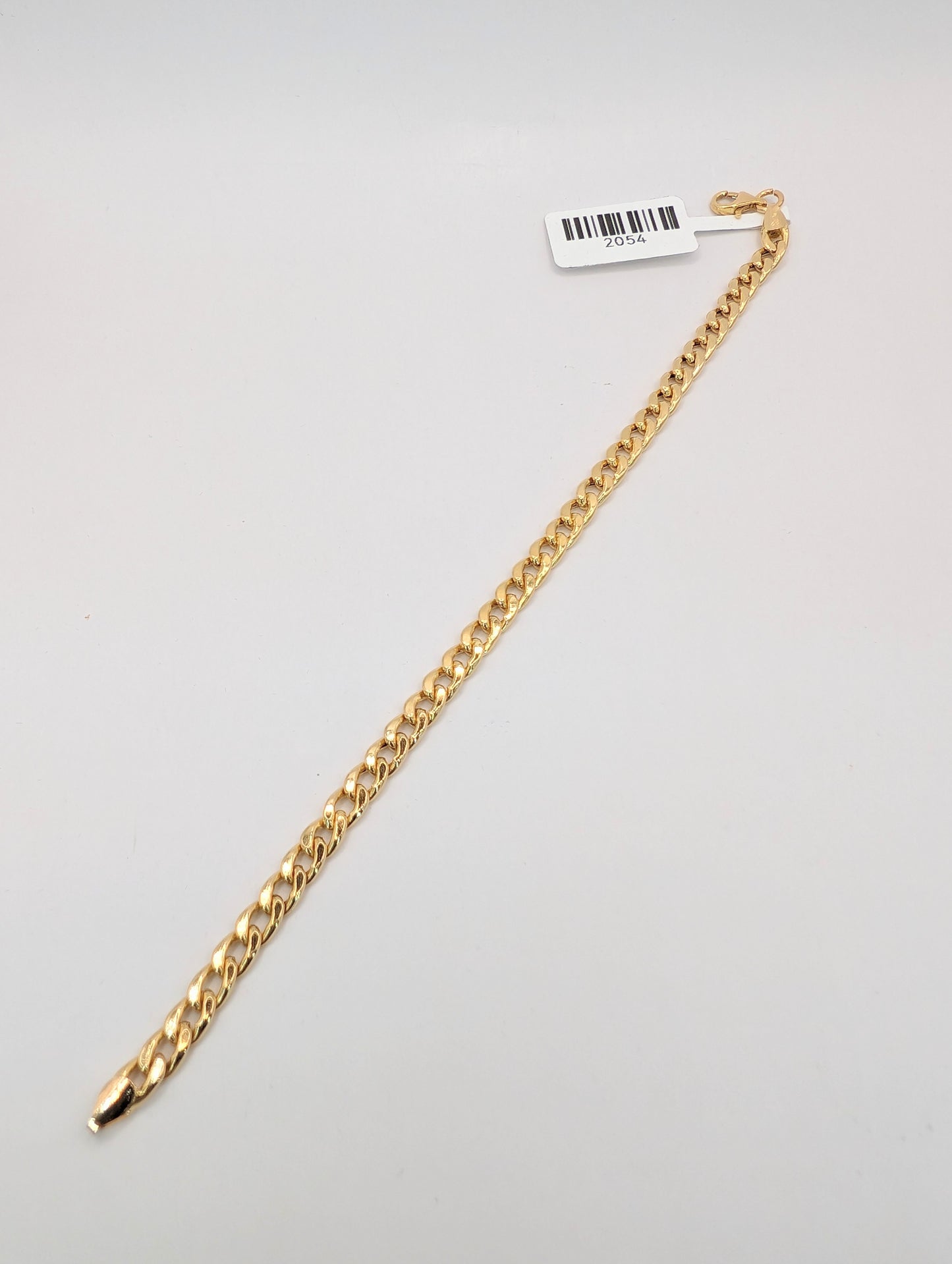 18kt Curb Bracelet