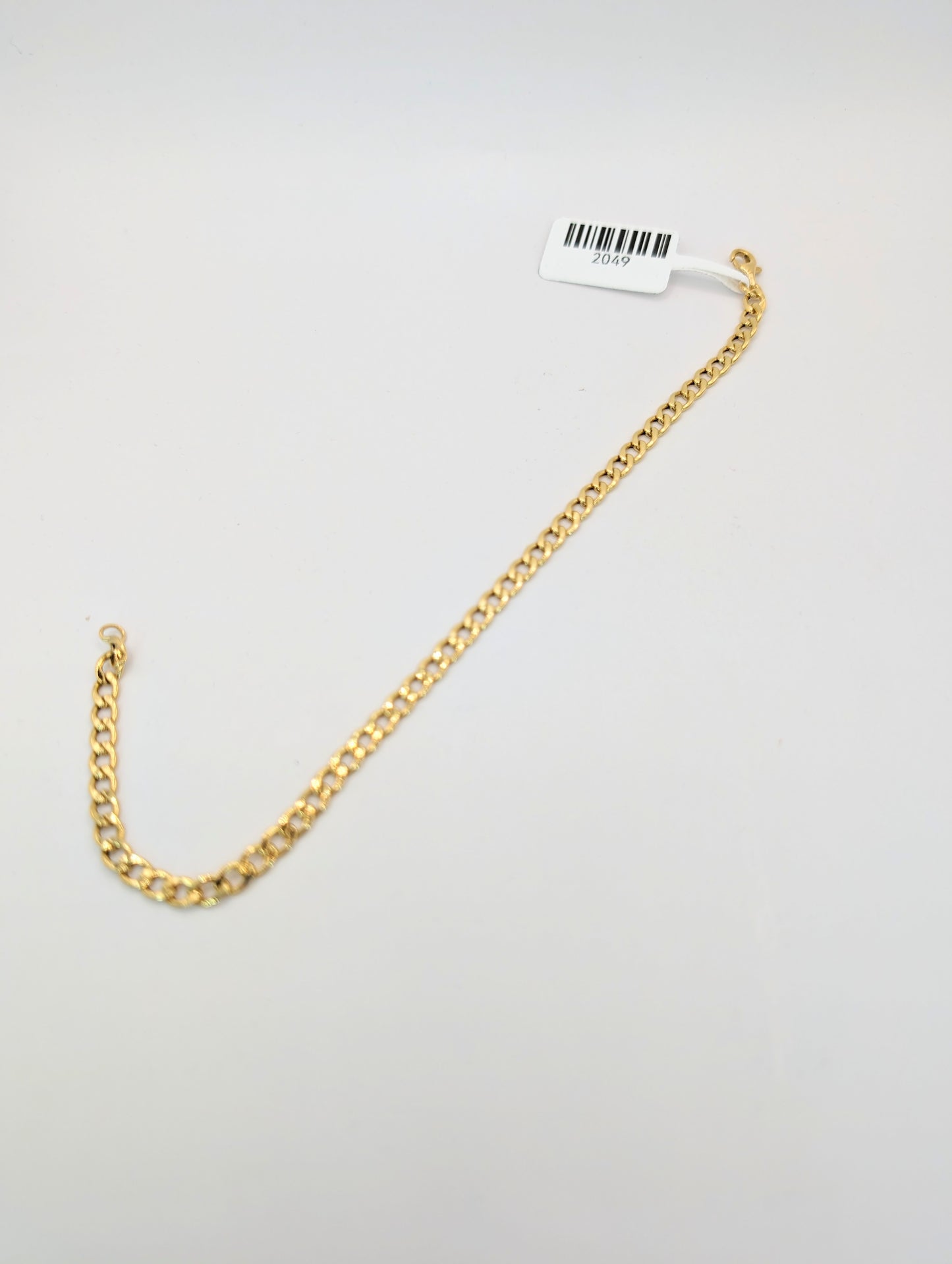 18kt Curb Bracelet