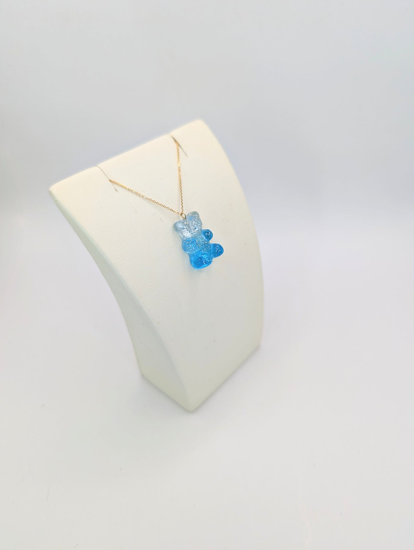 18kt Teddy Bear Necklace