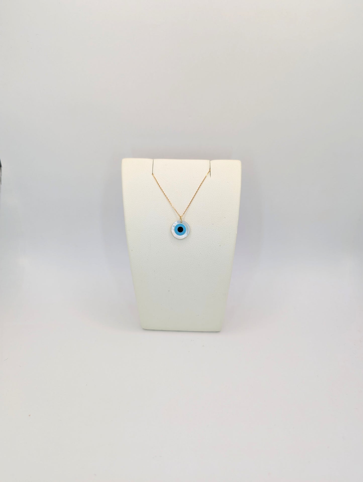 18kt Mati Eye Necklace