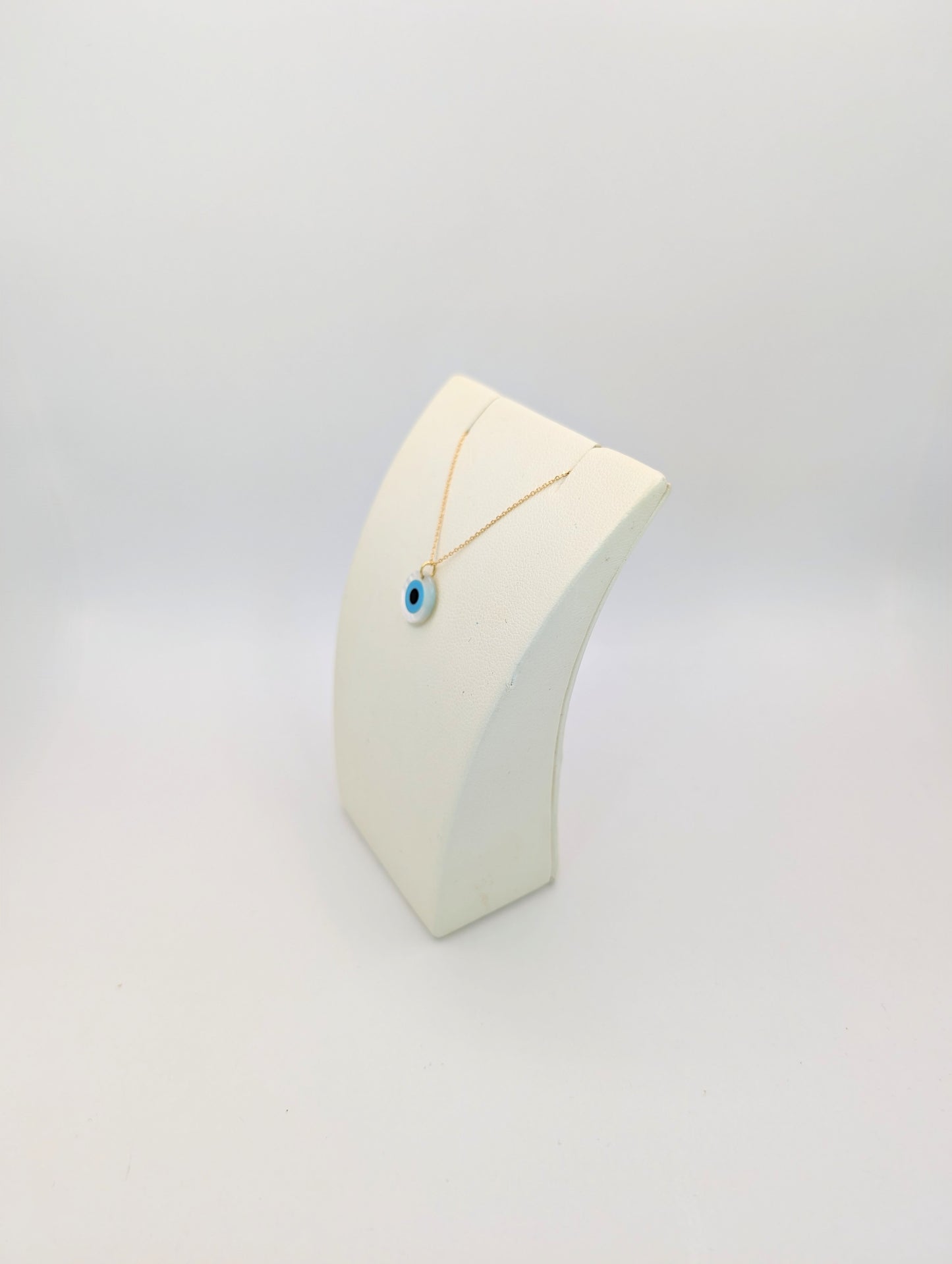 18kt Mati Eye Necklace