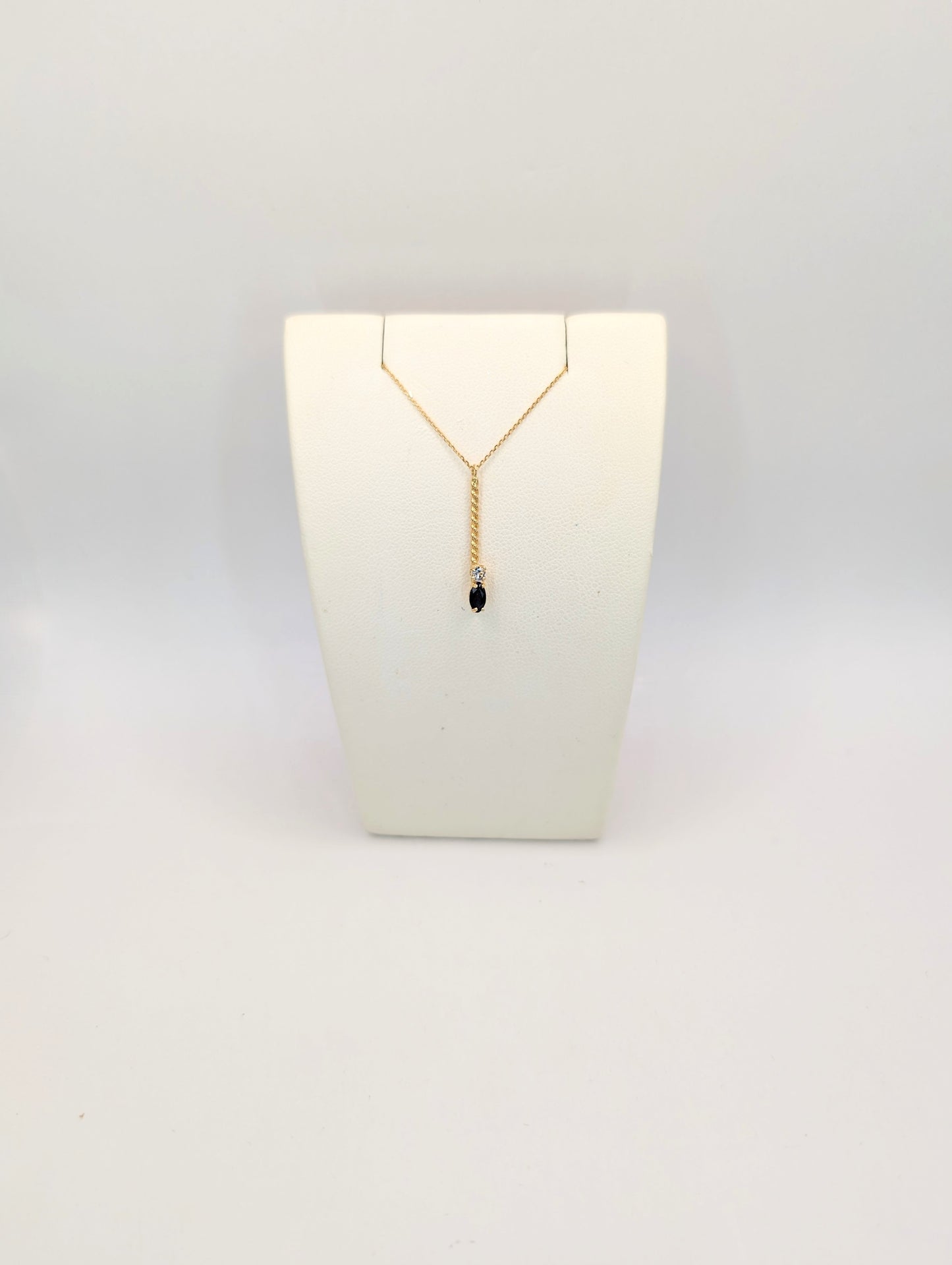 18kt CZ Necklace
