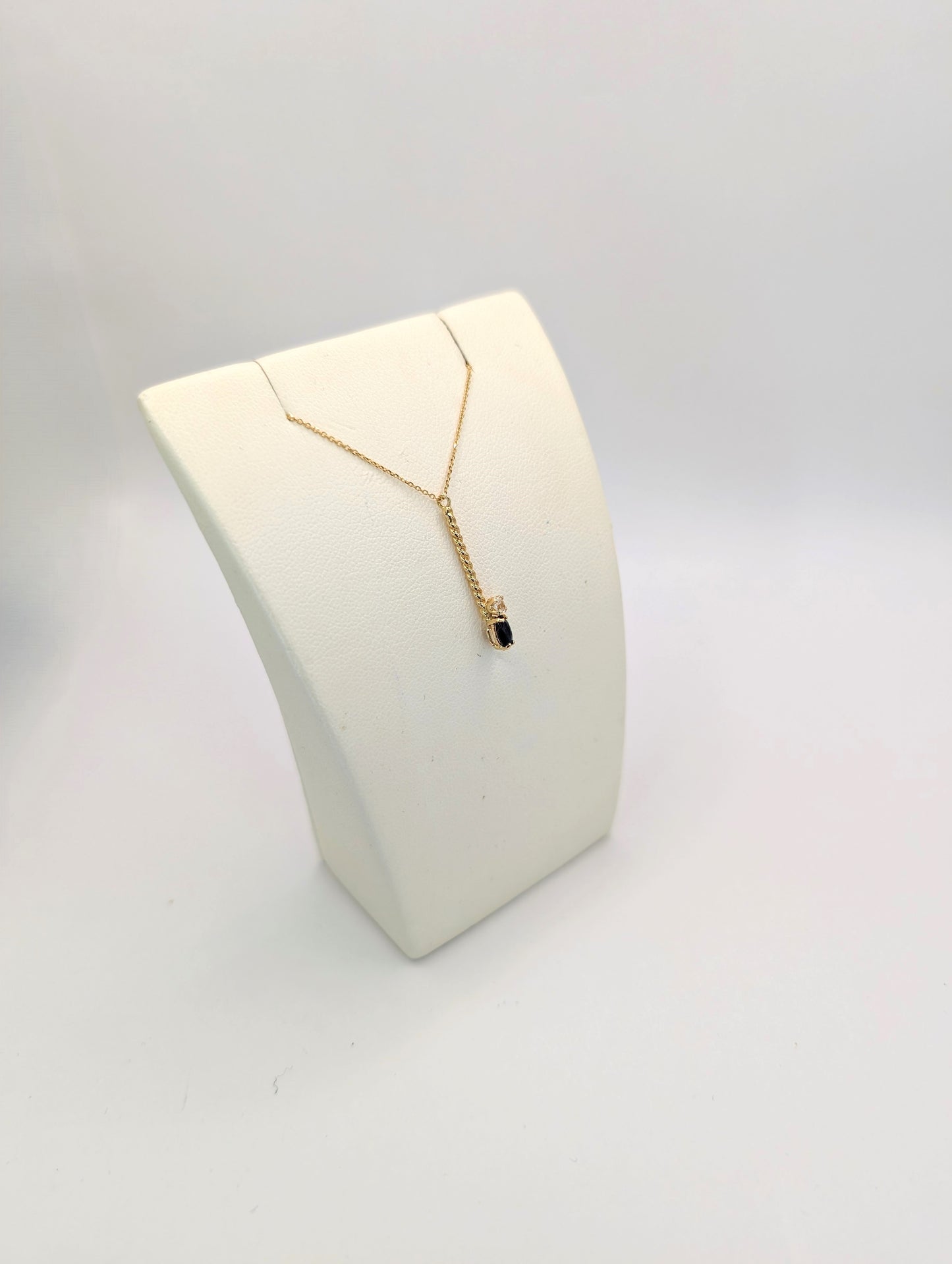 18kt CZ Necklace