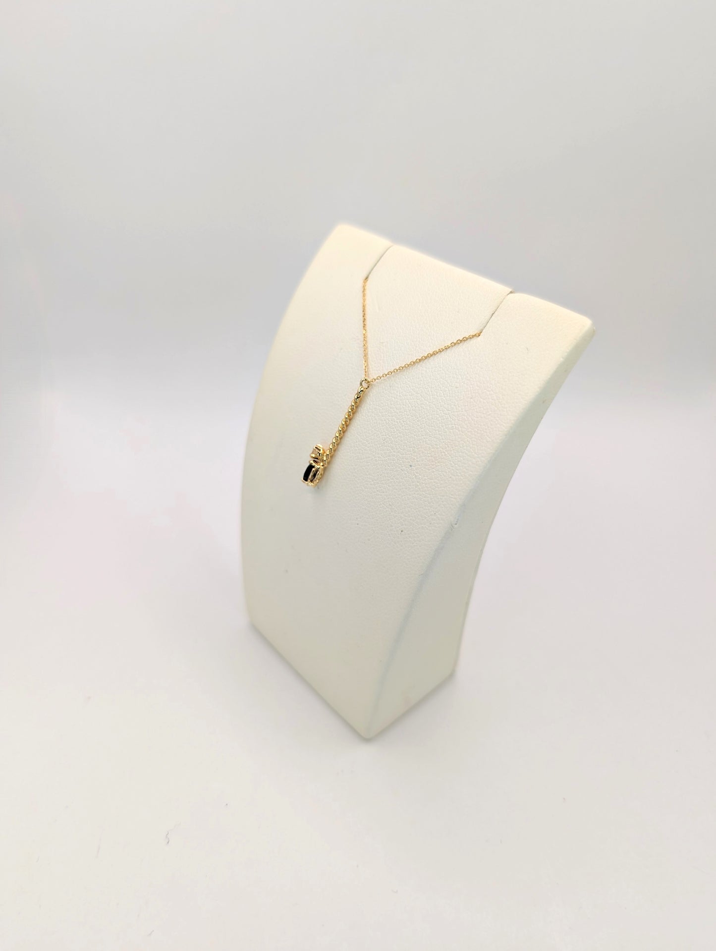 18kt CZ Necklace