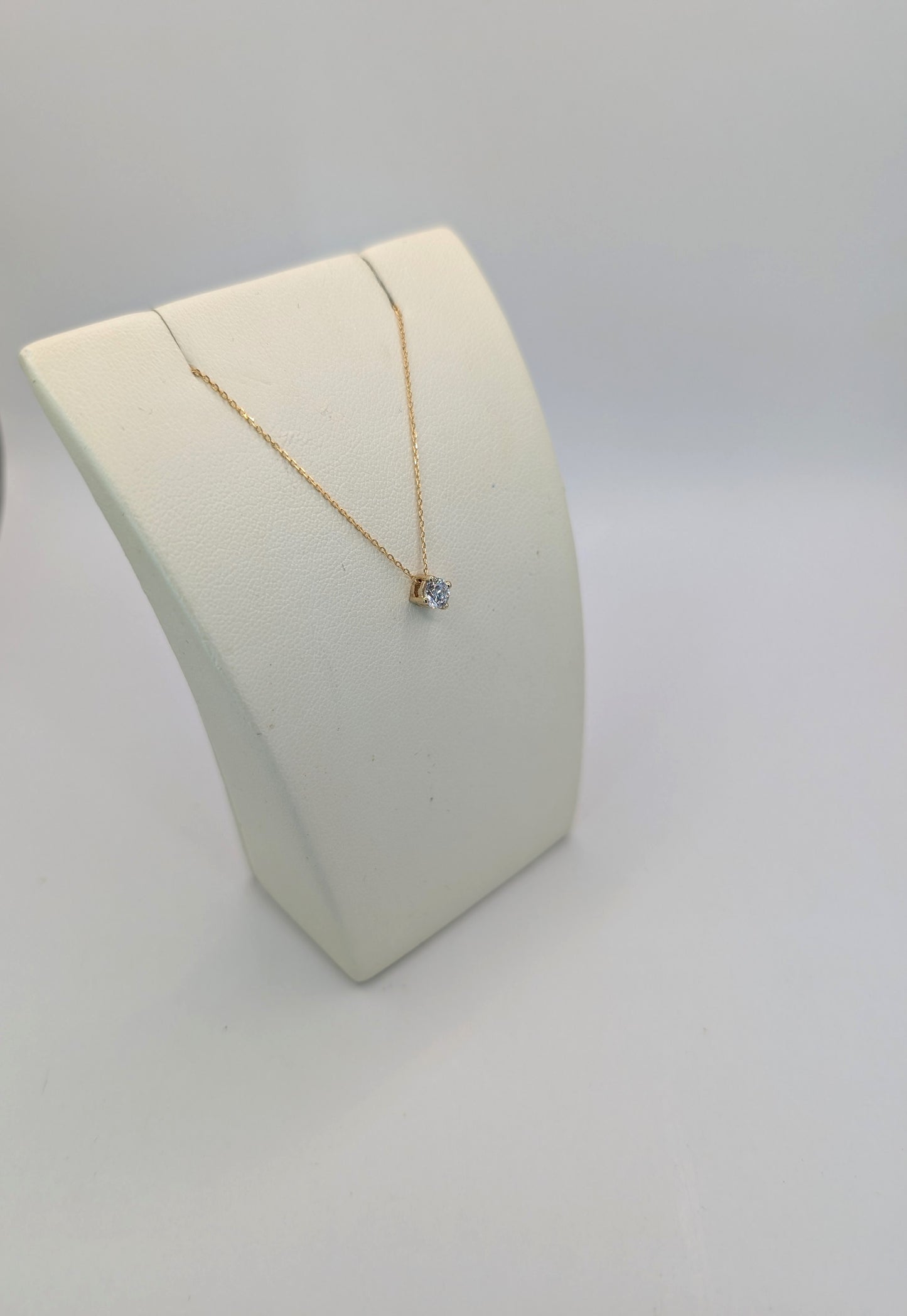 18kt CZ Necklace
